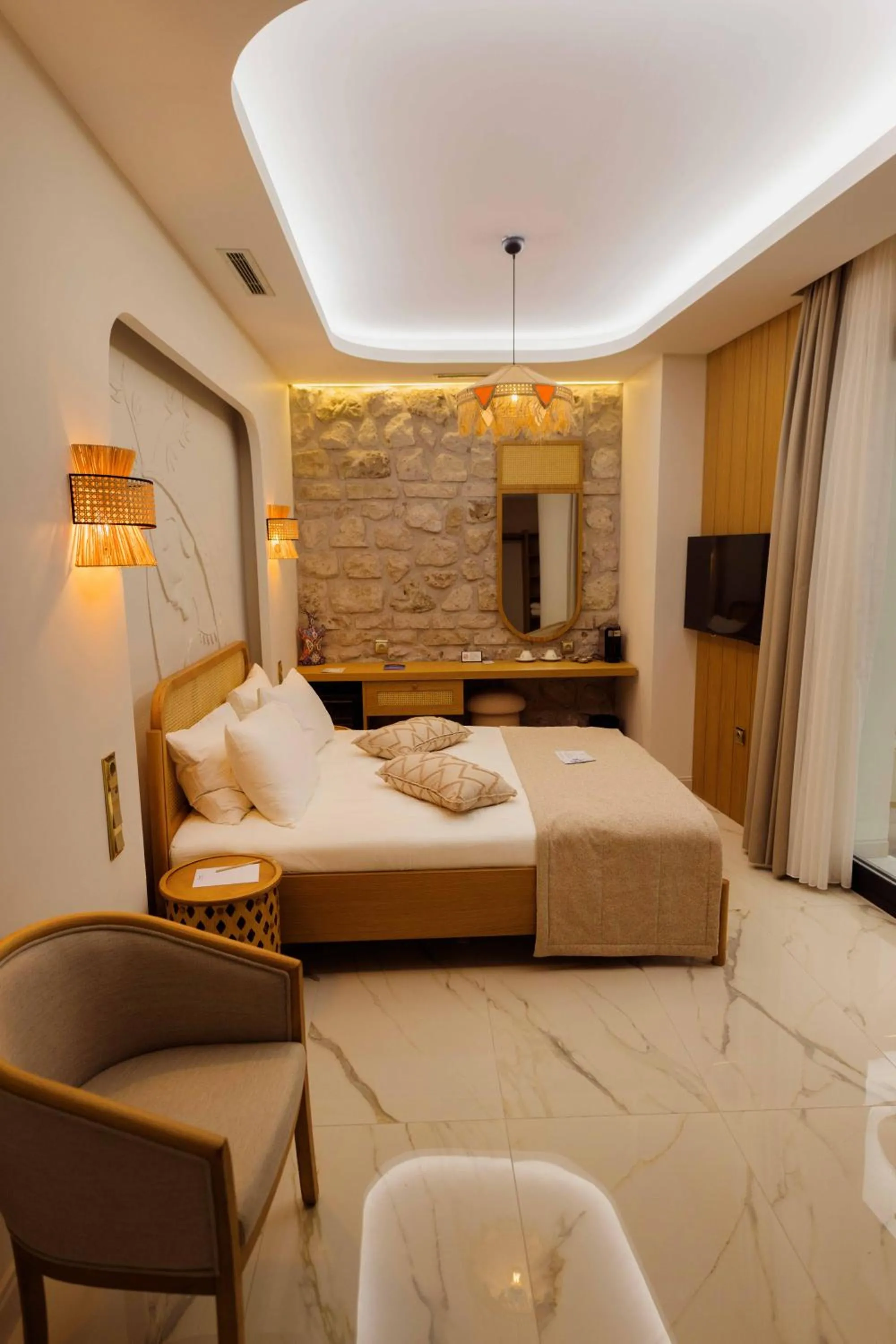 Bed in Selebrity Cappadocia