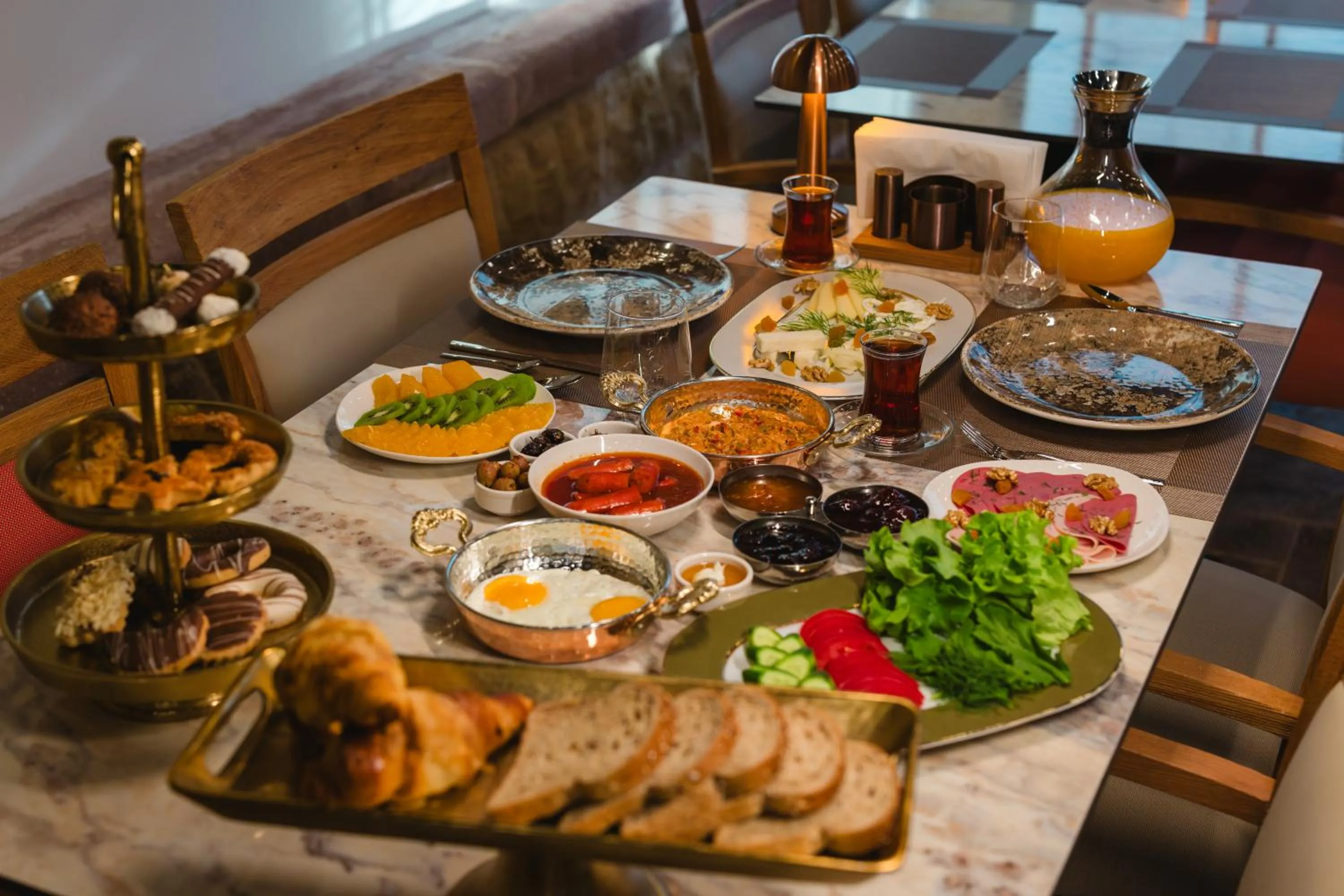 Buffet breakfast in Selebrity Cappadocia