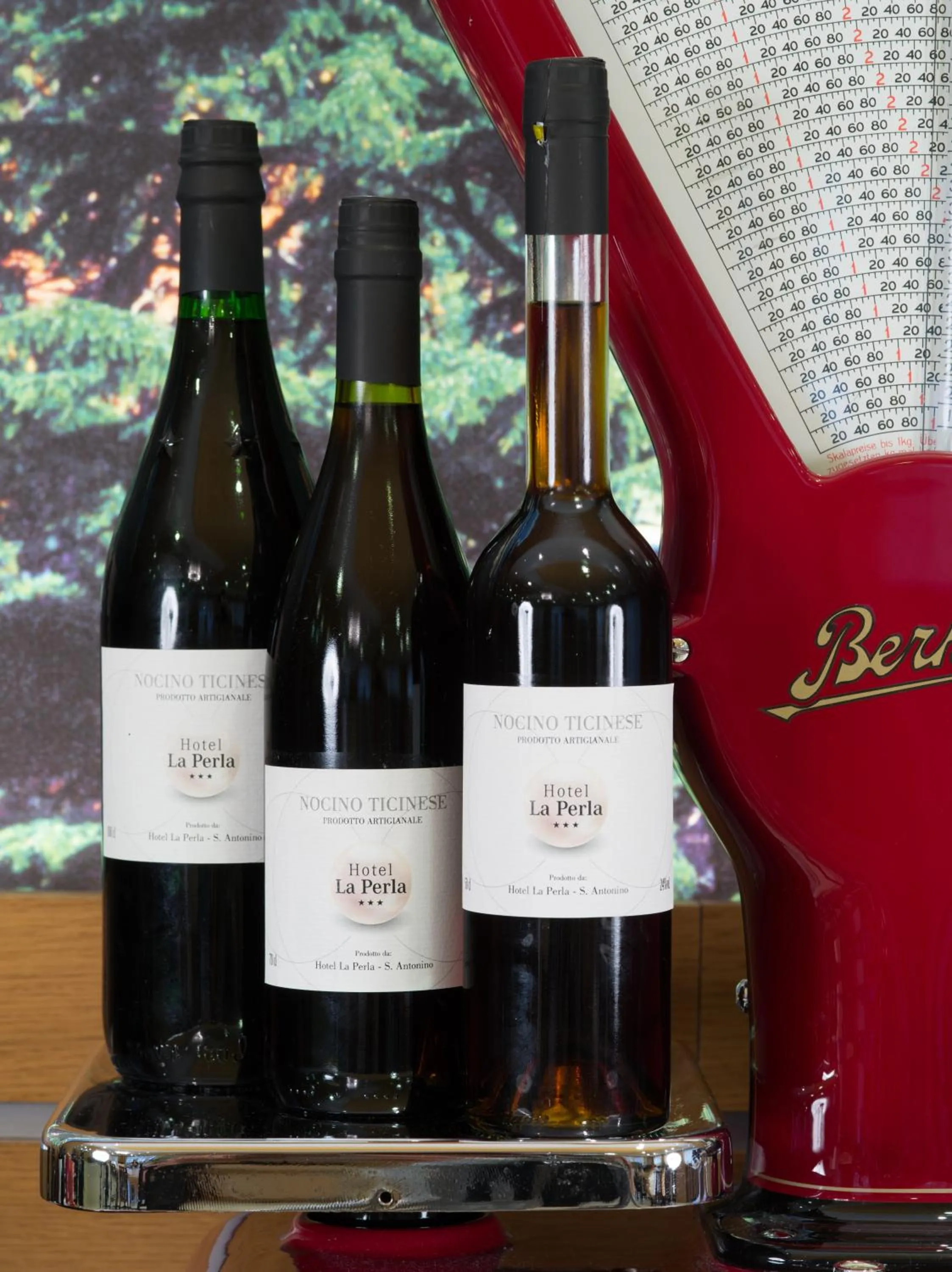 Alcoholic drinks in Hotel La Perla