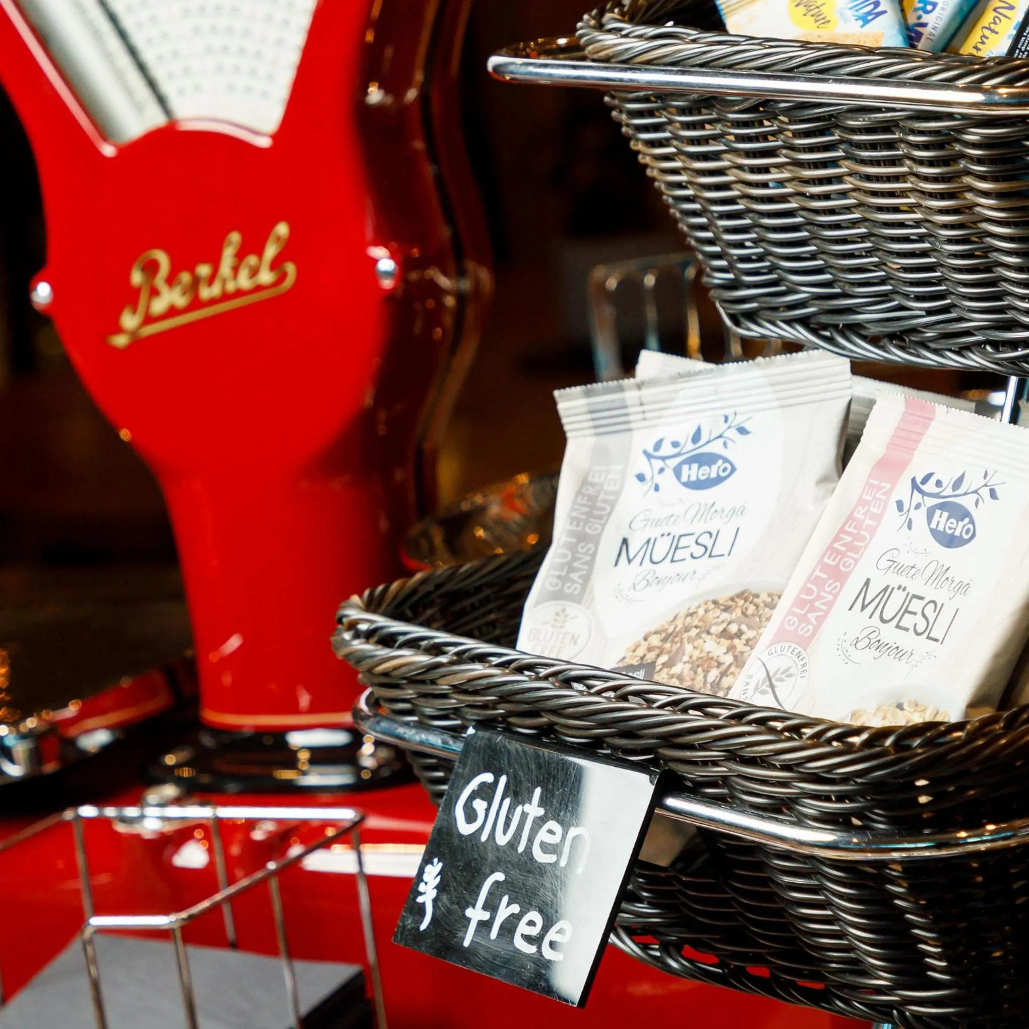 Buffet breakfast in Hotel La Perla