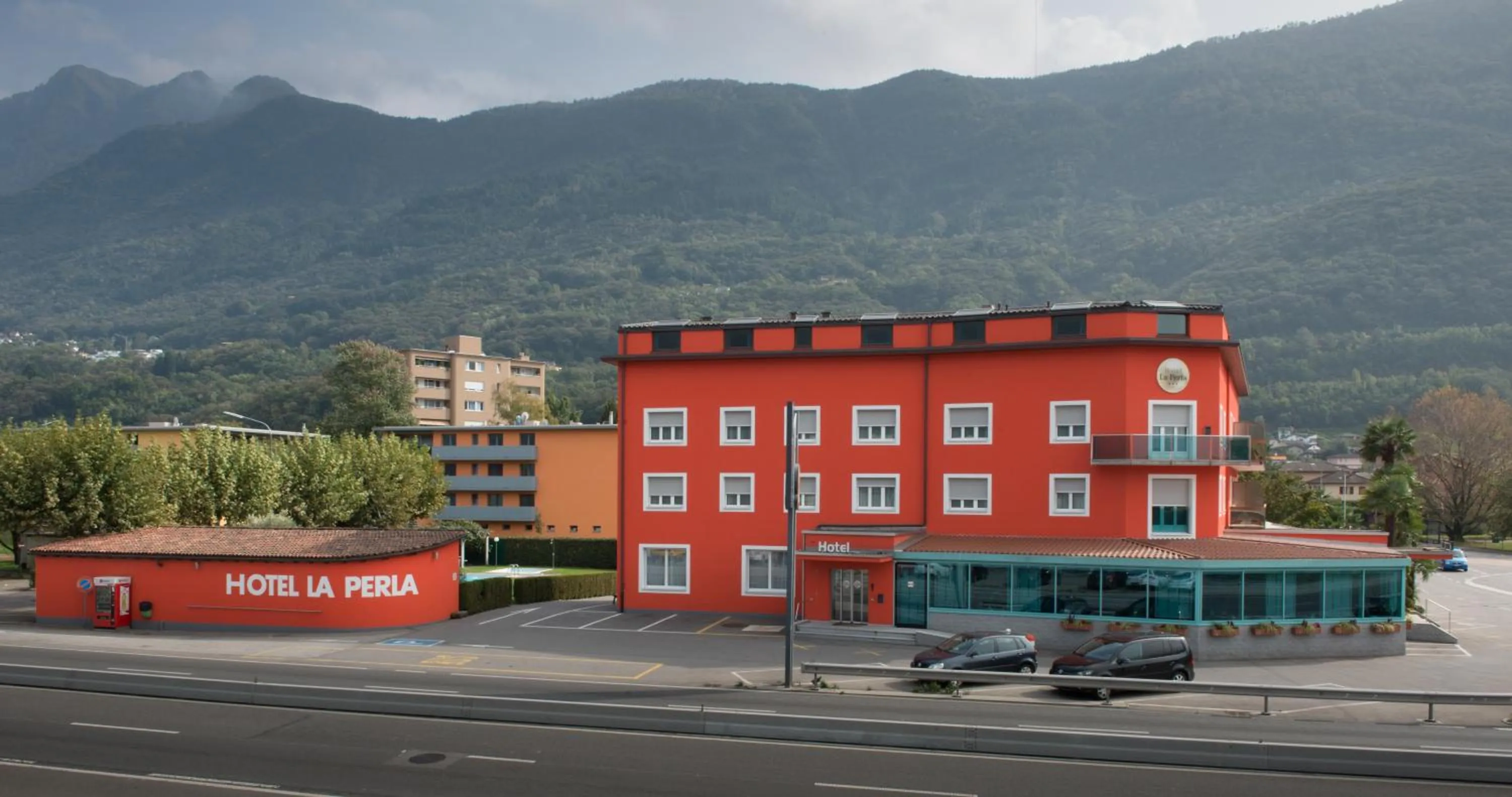 Property building in Hotel La Perla