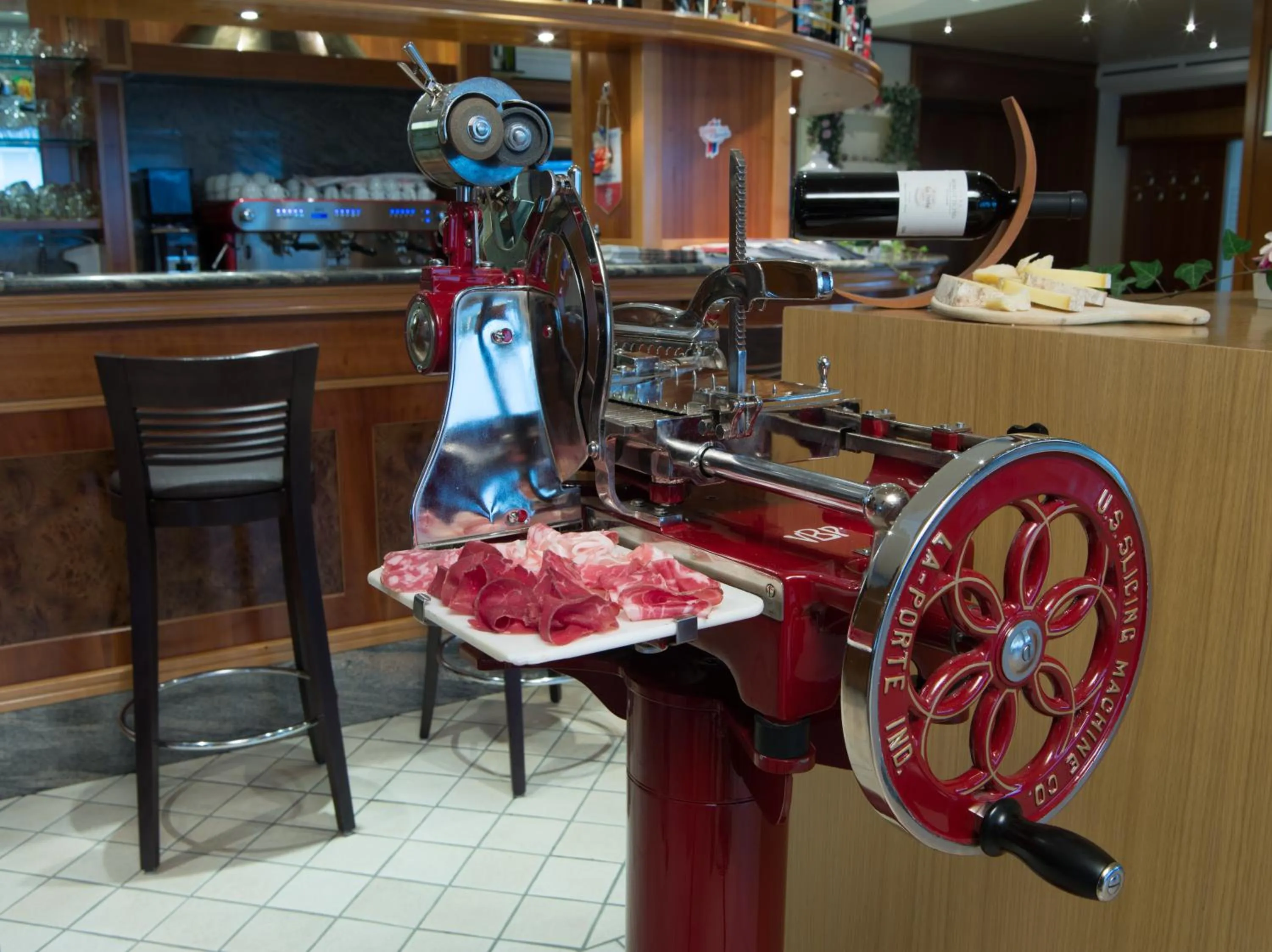 Decorative detail in Hotel La Perla