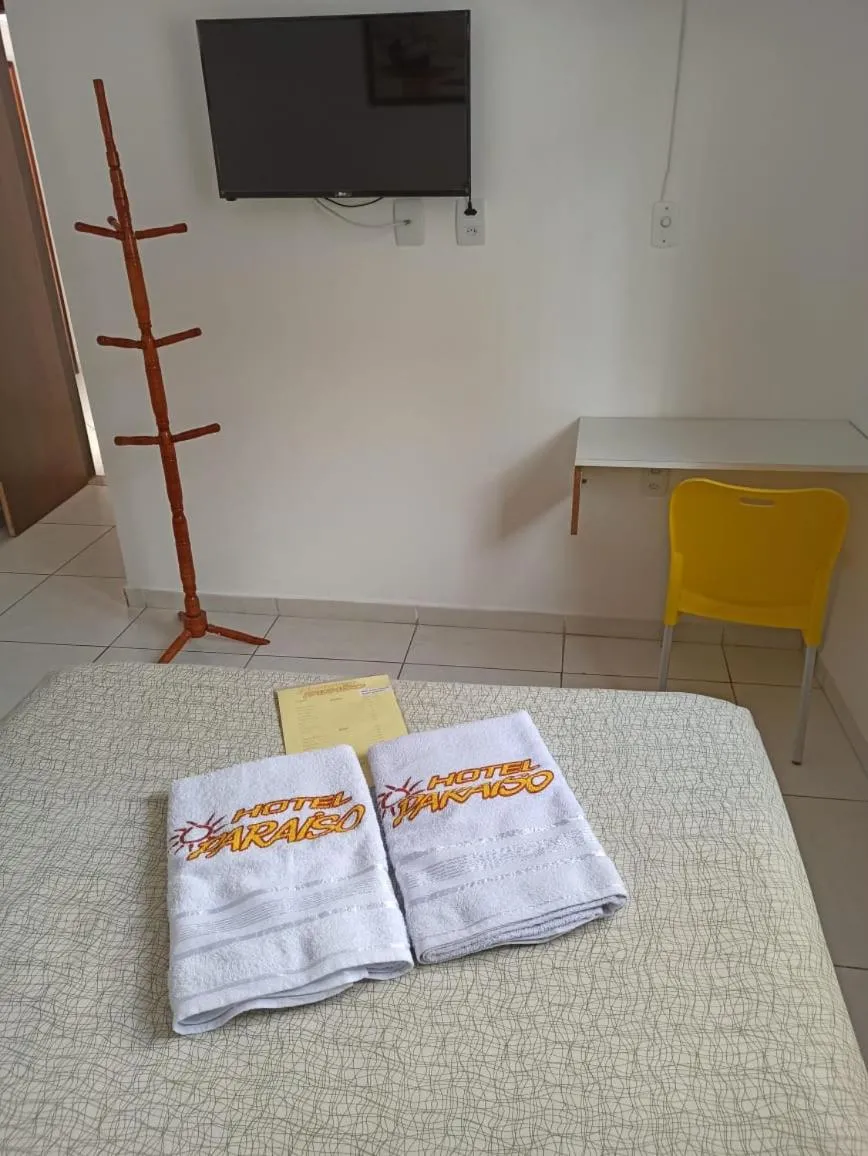Bed in Hotel Paraiso