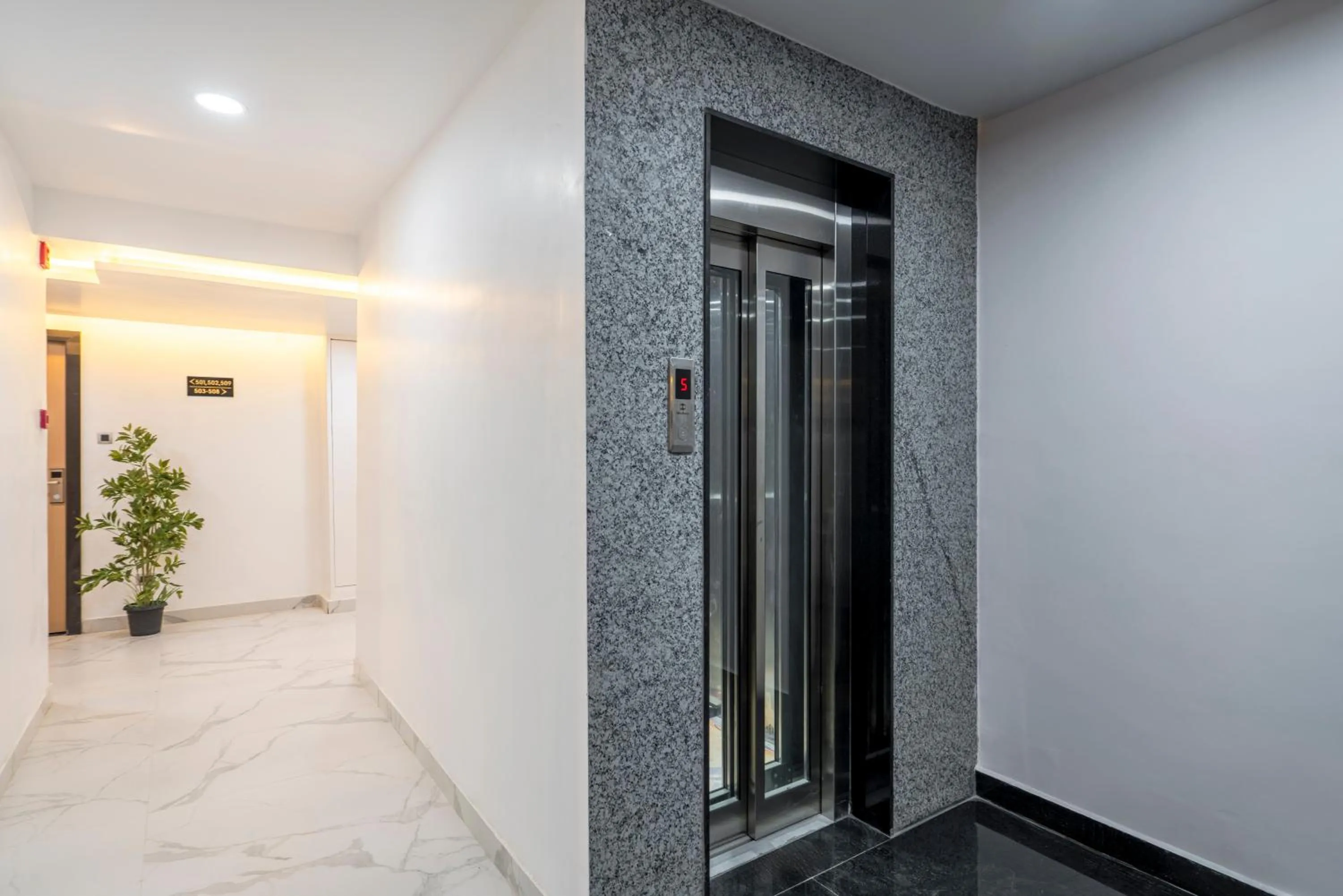 elevator in Rcc Hotels Gachibowli