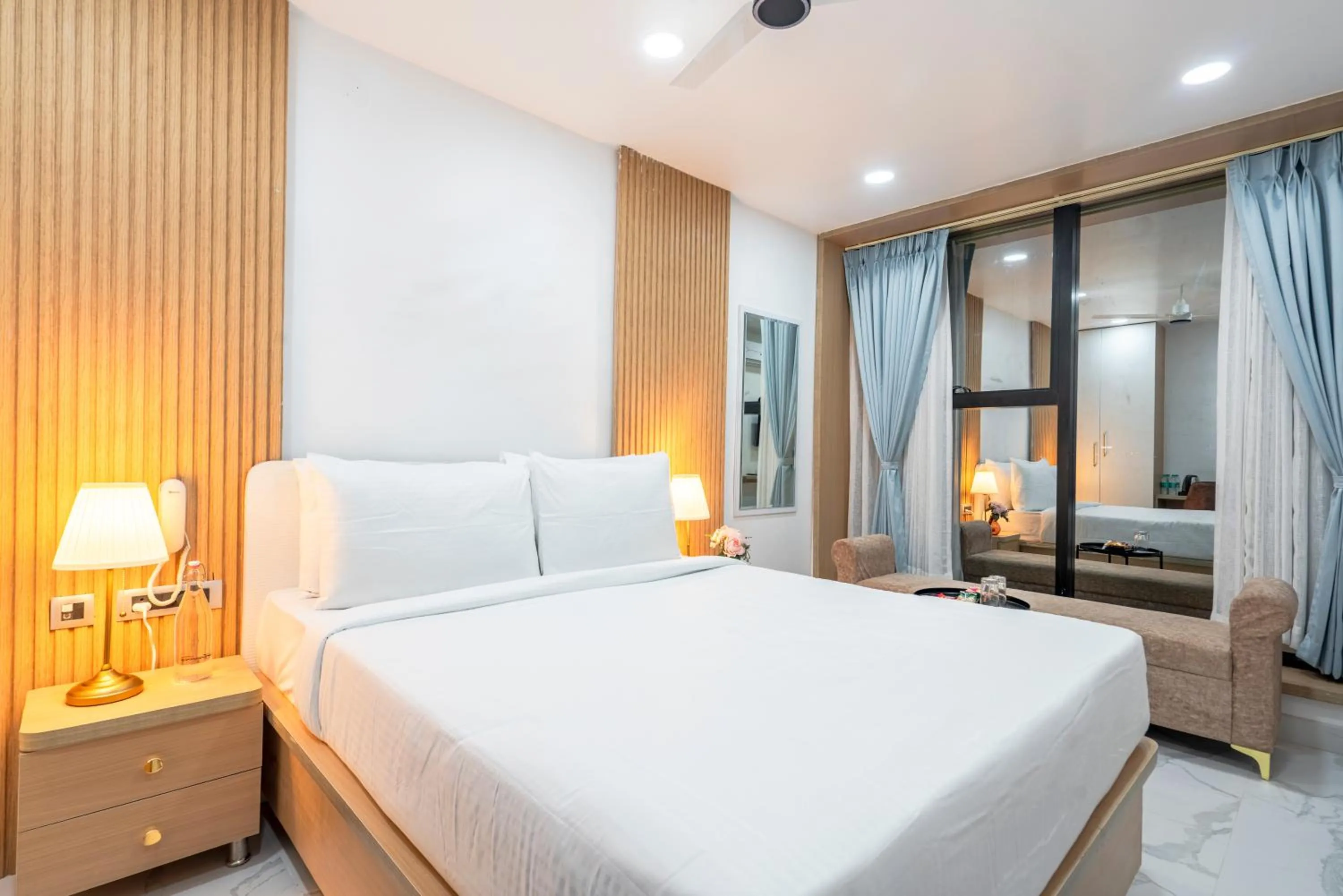 Bedroom, Bed in Rcc Hotels Gachibowli
