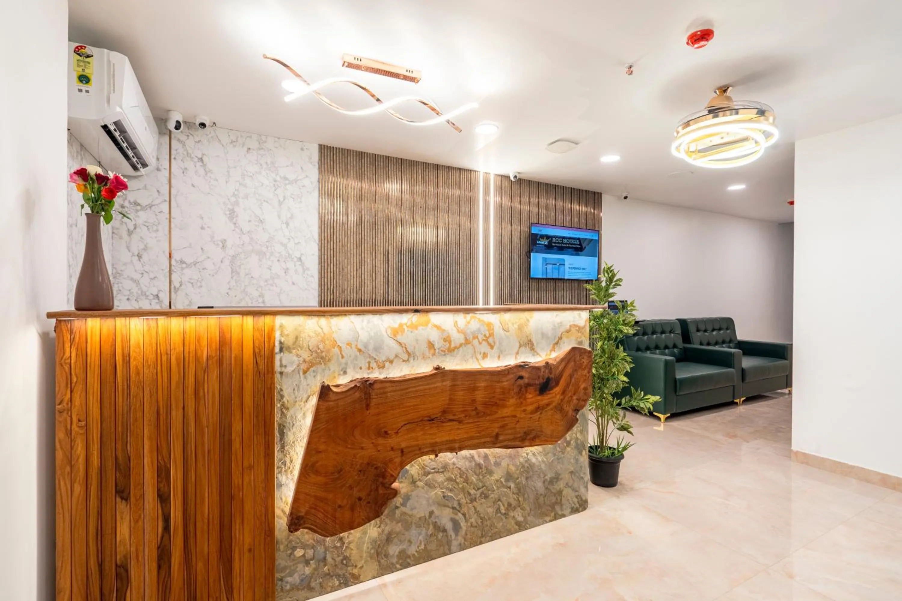 Lobby or reception in Rcc Hotels Gachibowli