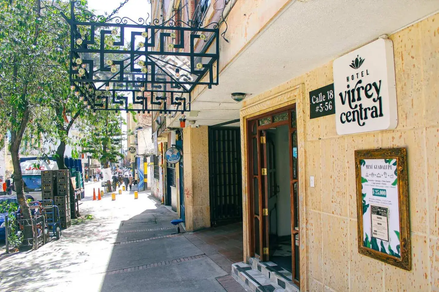 Property building in Hotel Virrey Central Property building in Hotel Virrey Central