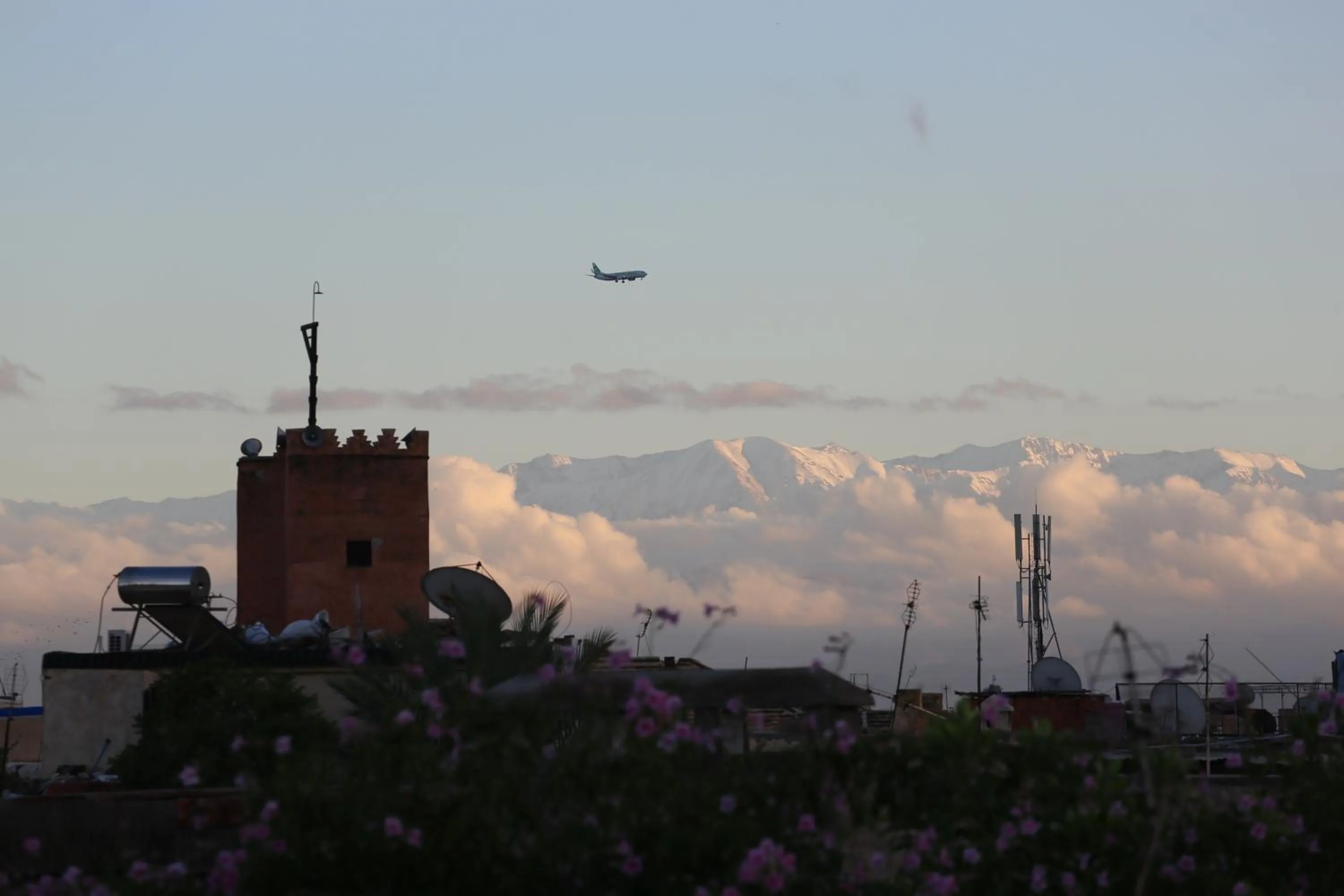 Mountain view in Riad Enchanté