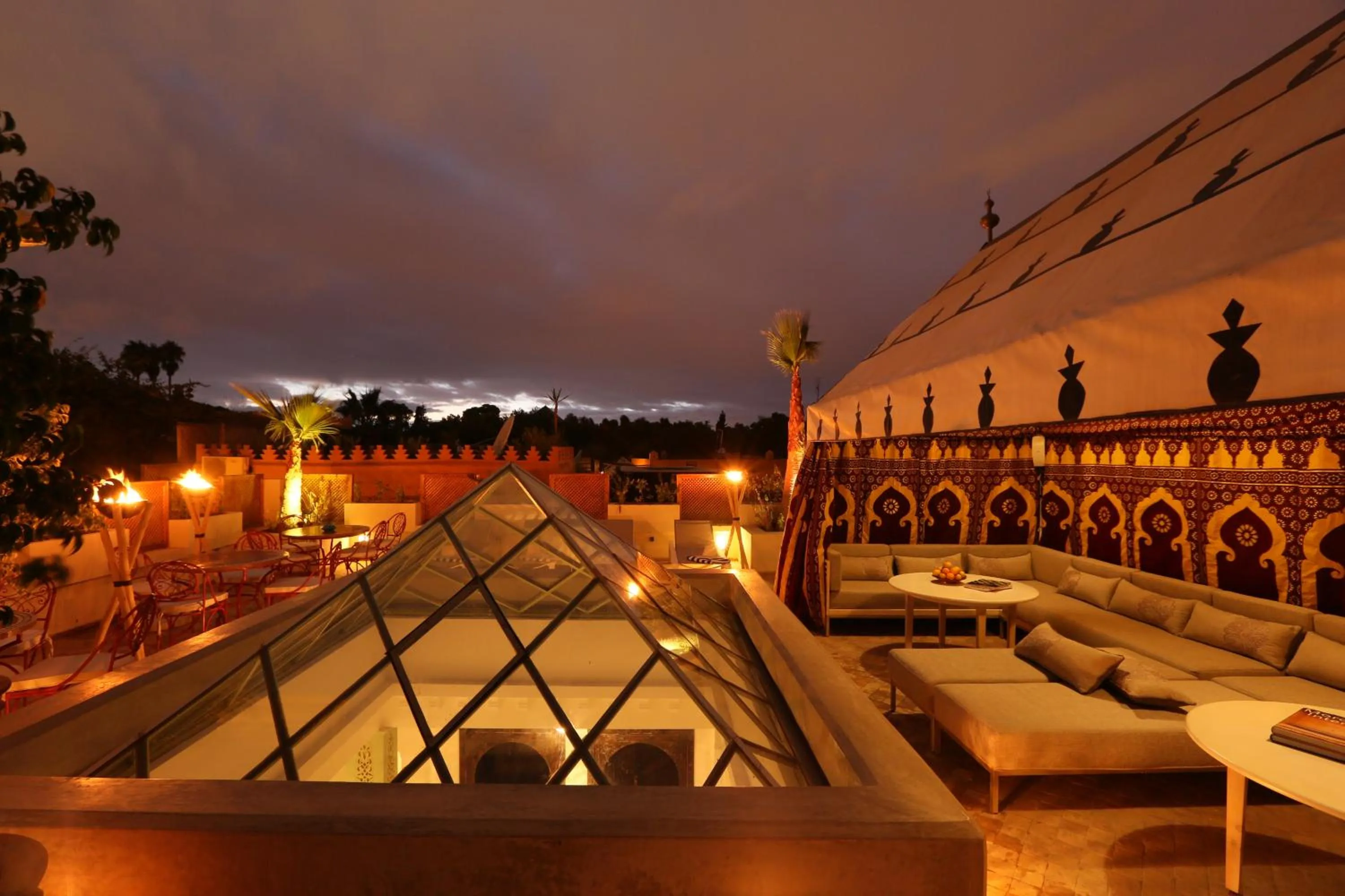 Balcony/Terrace in Riad Enchanté