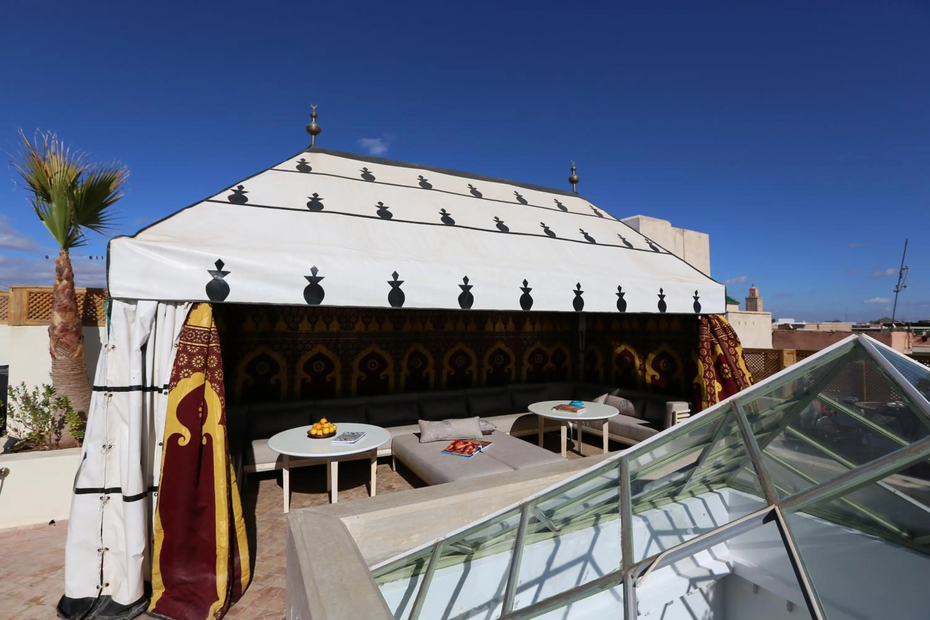 Balcony/Terrace in Riad Enchanté