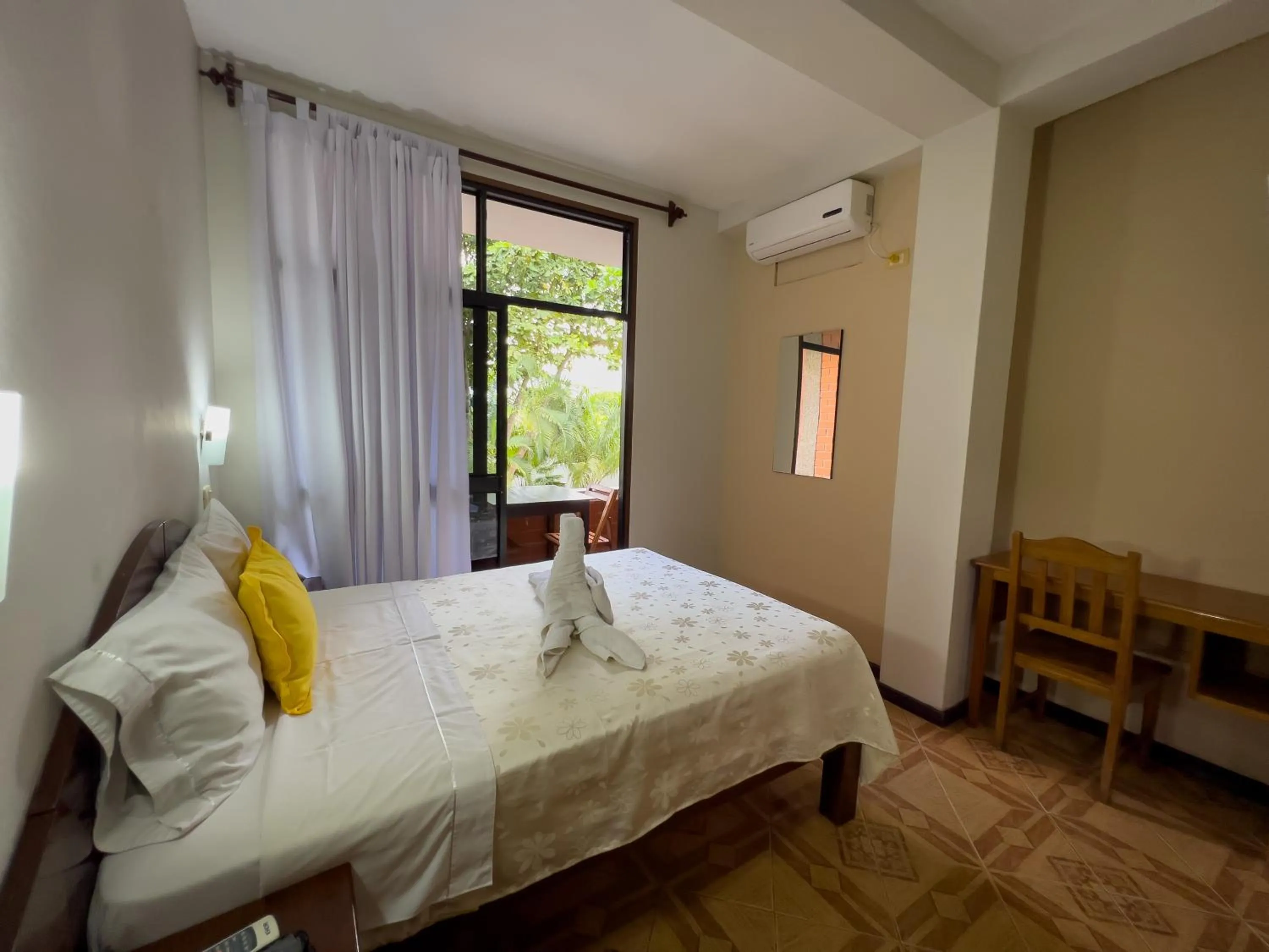 Bed in Los Gavilanes Hotel