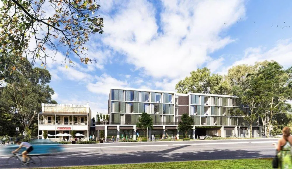 Property building in Urban Rest Hackney Hotel