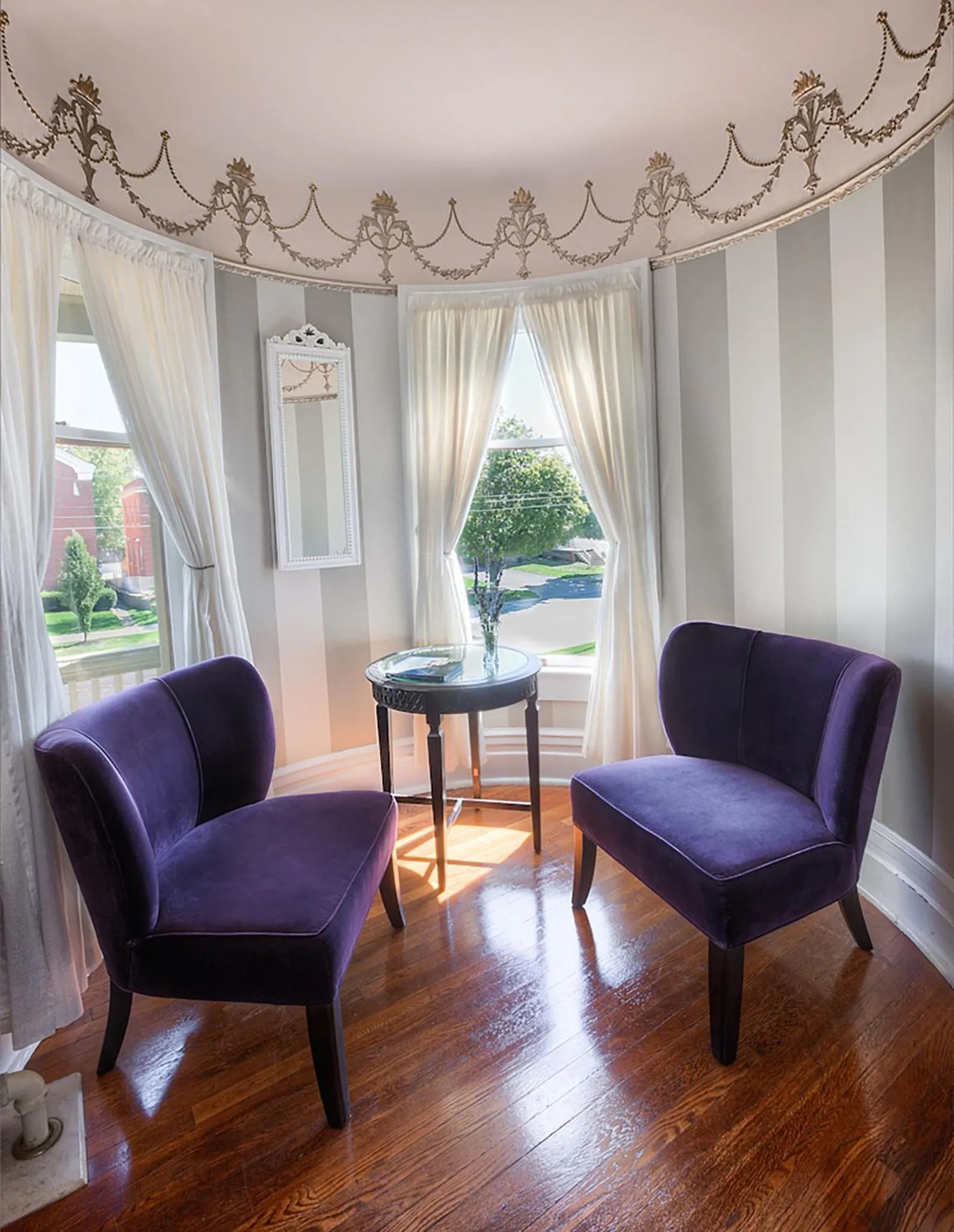 Seating area in Market Street Inn