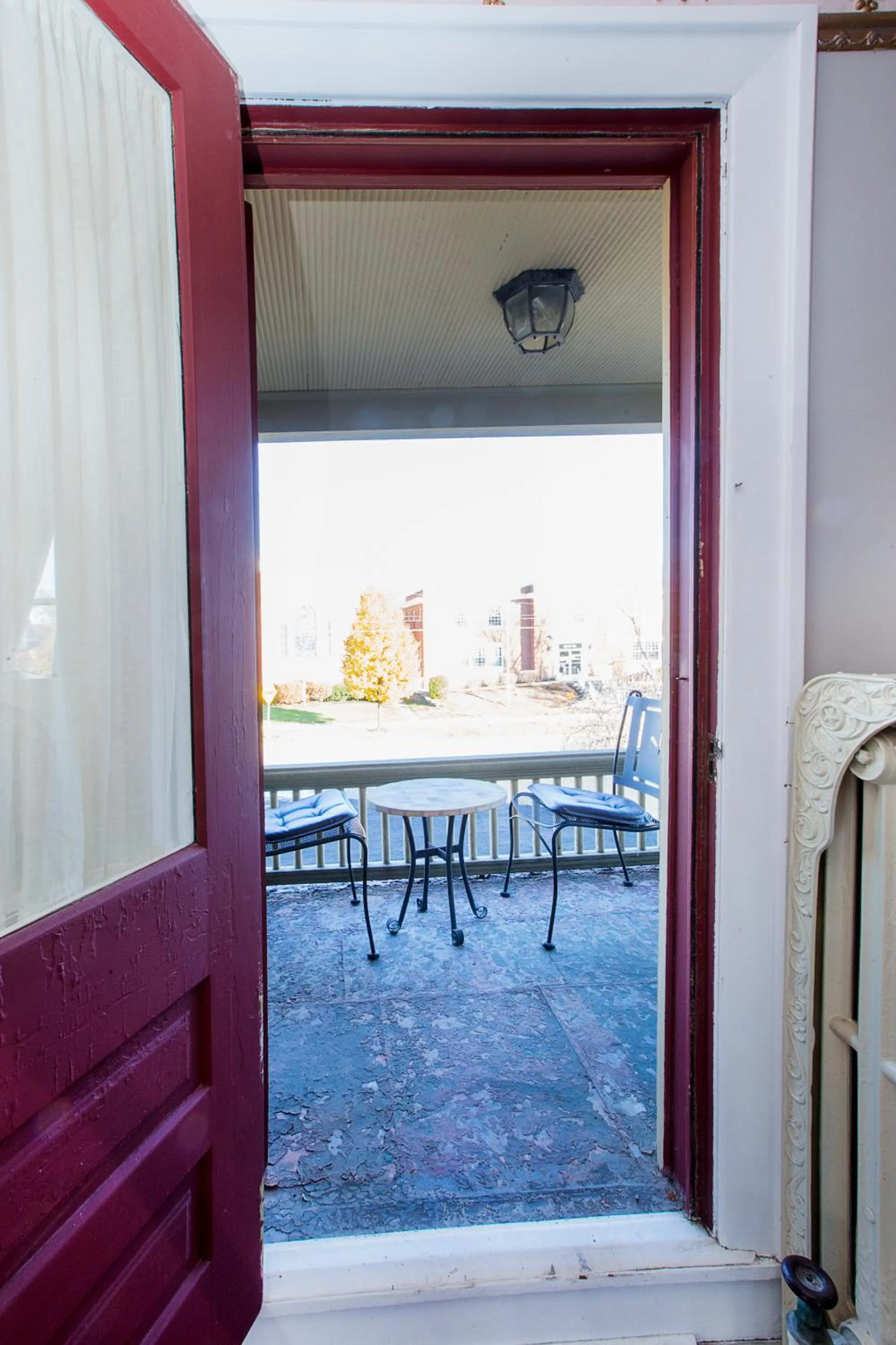 Patio in Market Street Inn