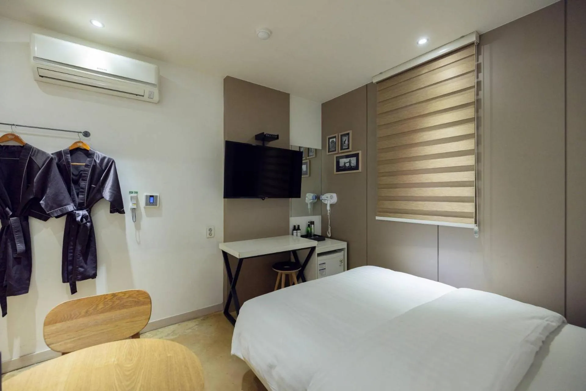 Bed in XYM Hotel Icheon