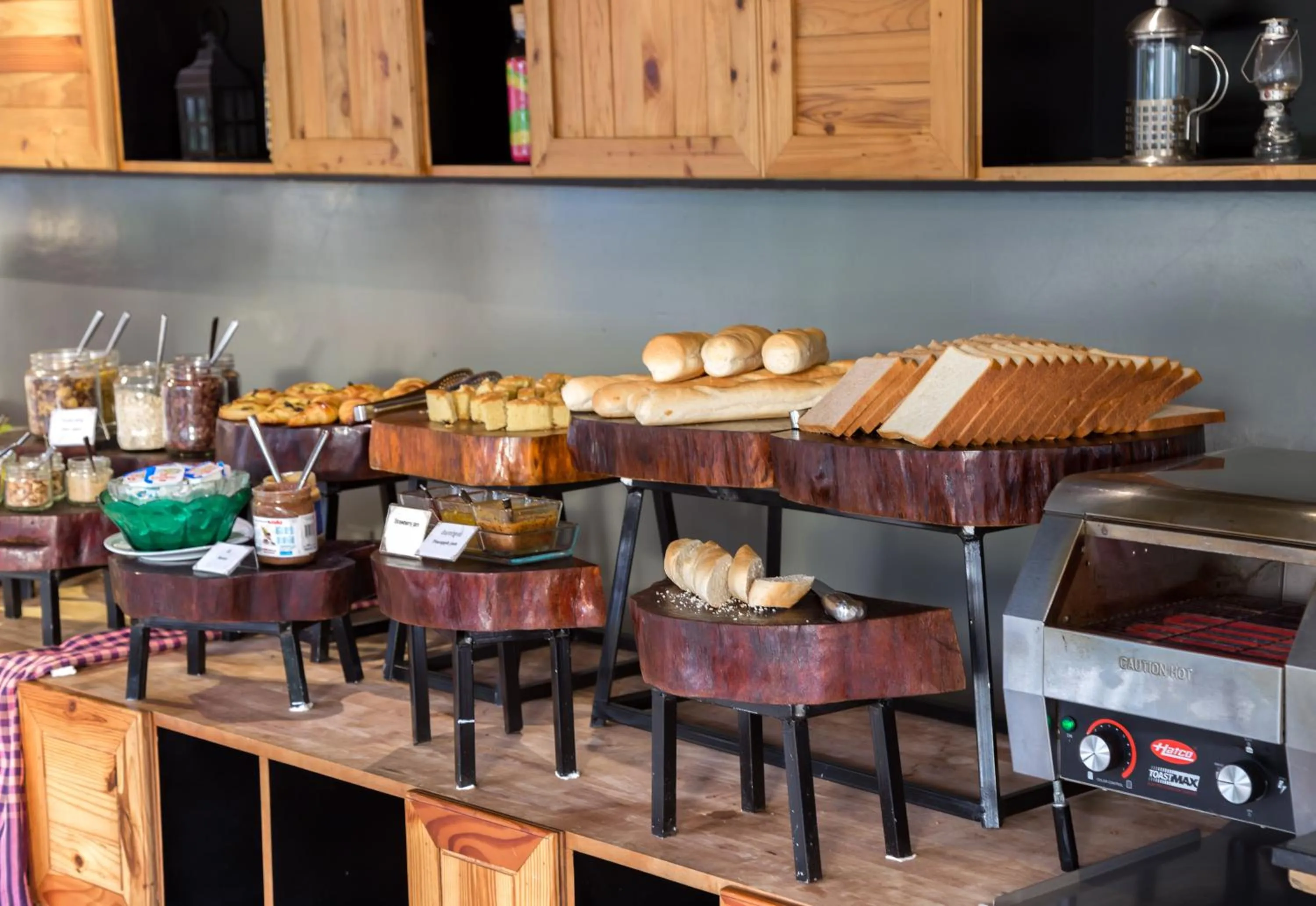 Buffet breakfast in Damrei Angkor Hotel