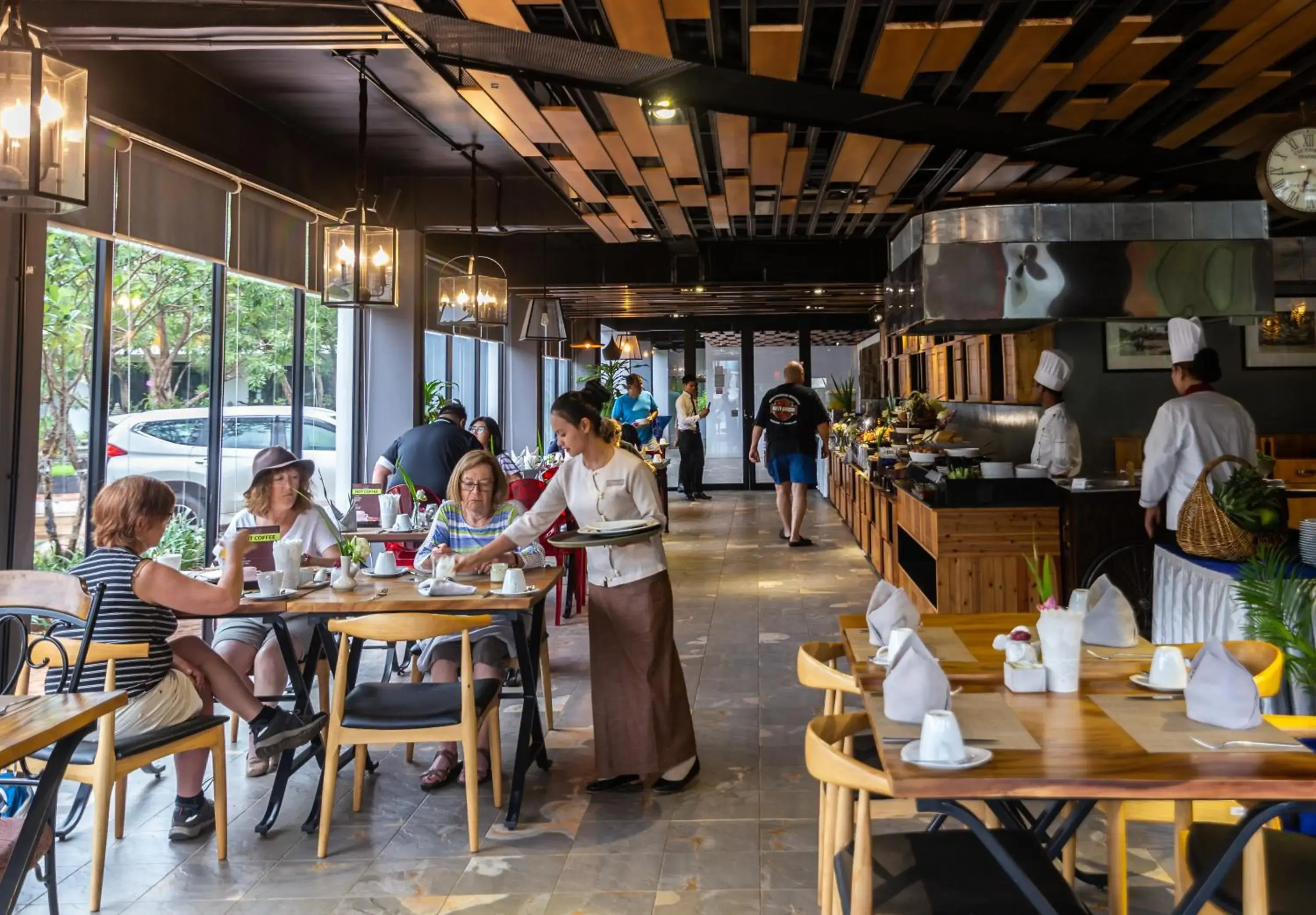 Restaurant/places to eat in Damrei Angkor Hotel Restaurant/places to eat in Damrei Angkor Hotel