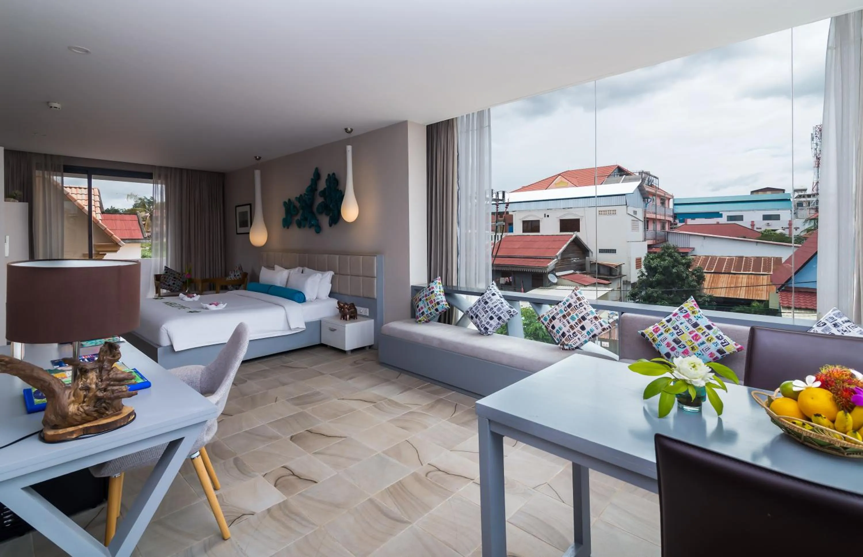 Photo of the whole room in Damrei Angkor Hotel