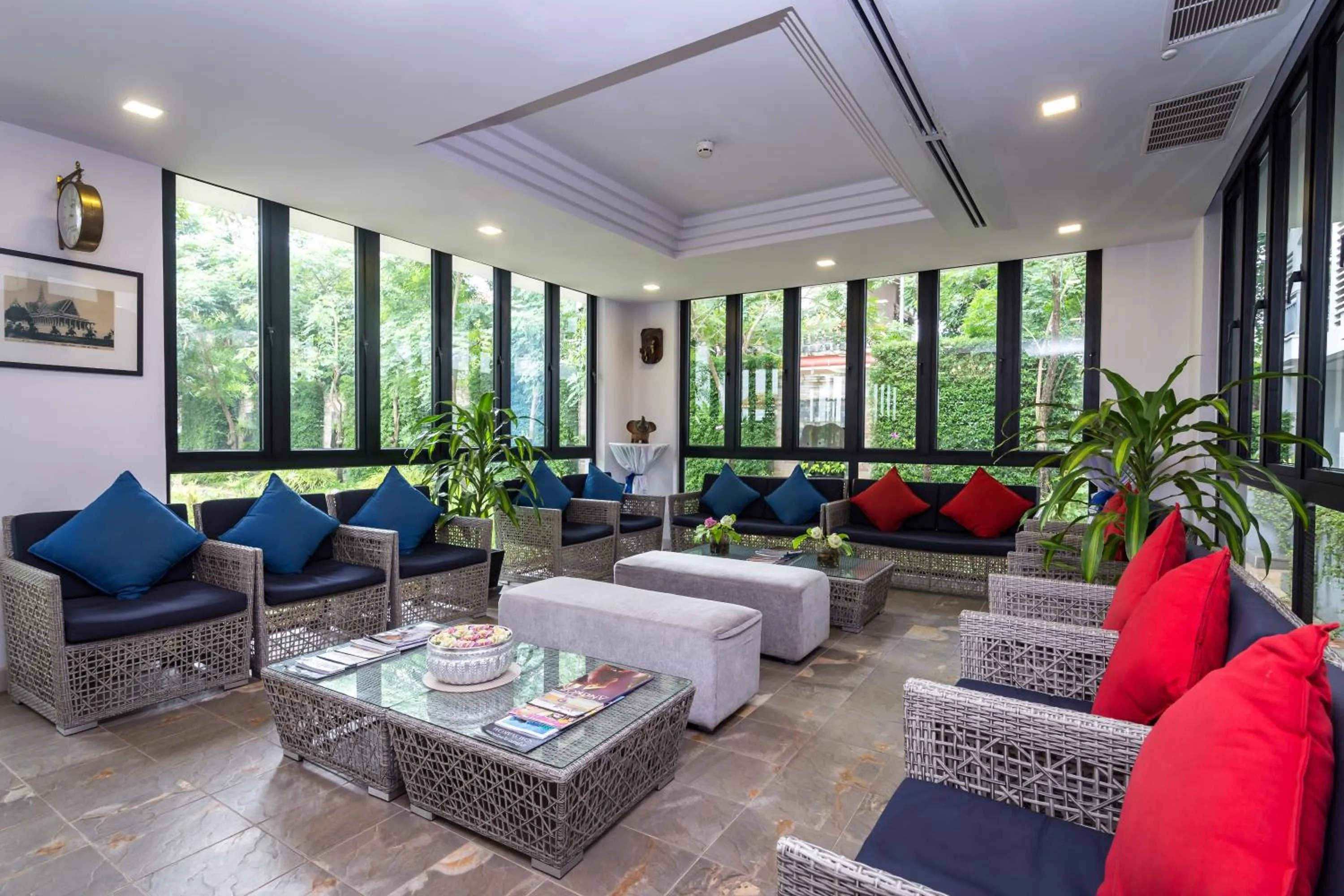 Lobby or reception in Damrei Angkor Hotel