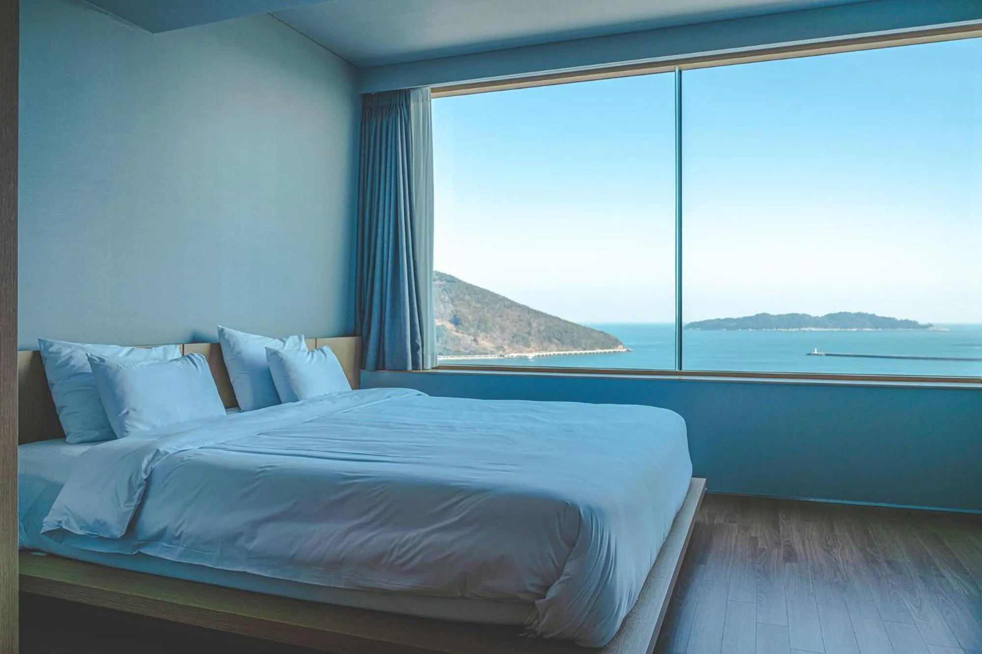 Bed in Hotel SANG SANG & Private SANG SANG POOL VILLA