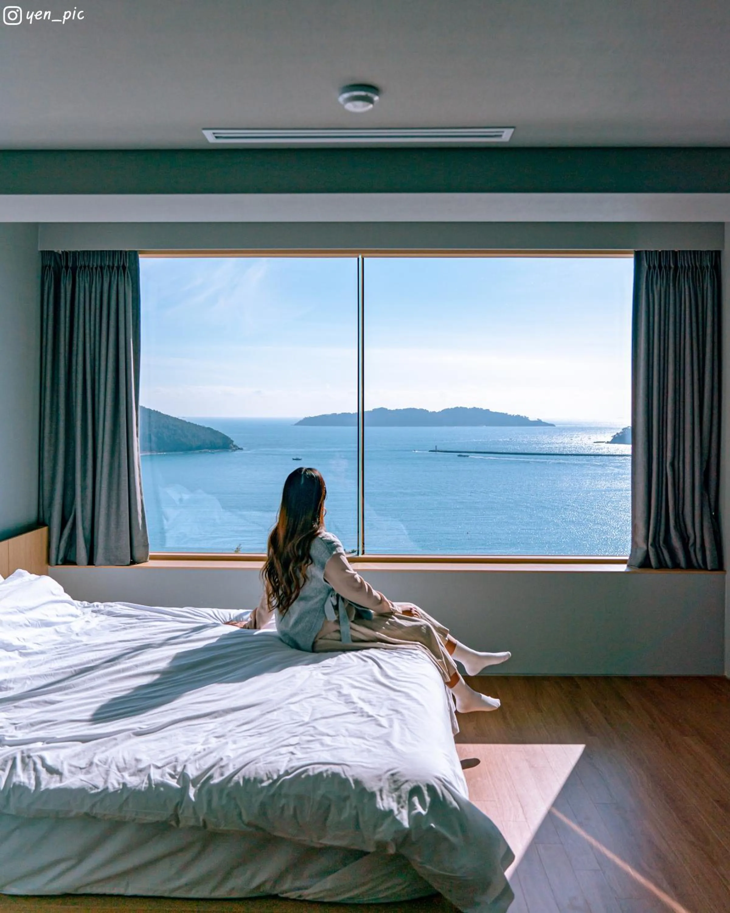 Bed in Hotel SANG SANG & Private SANG SANG POOL VILLA