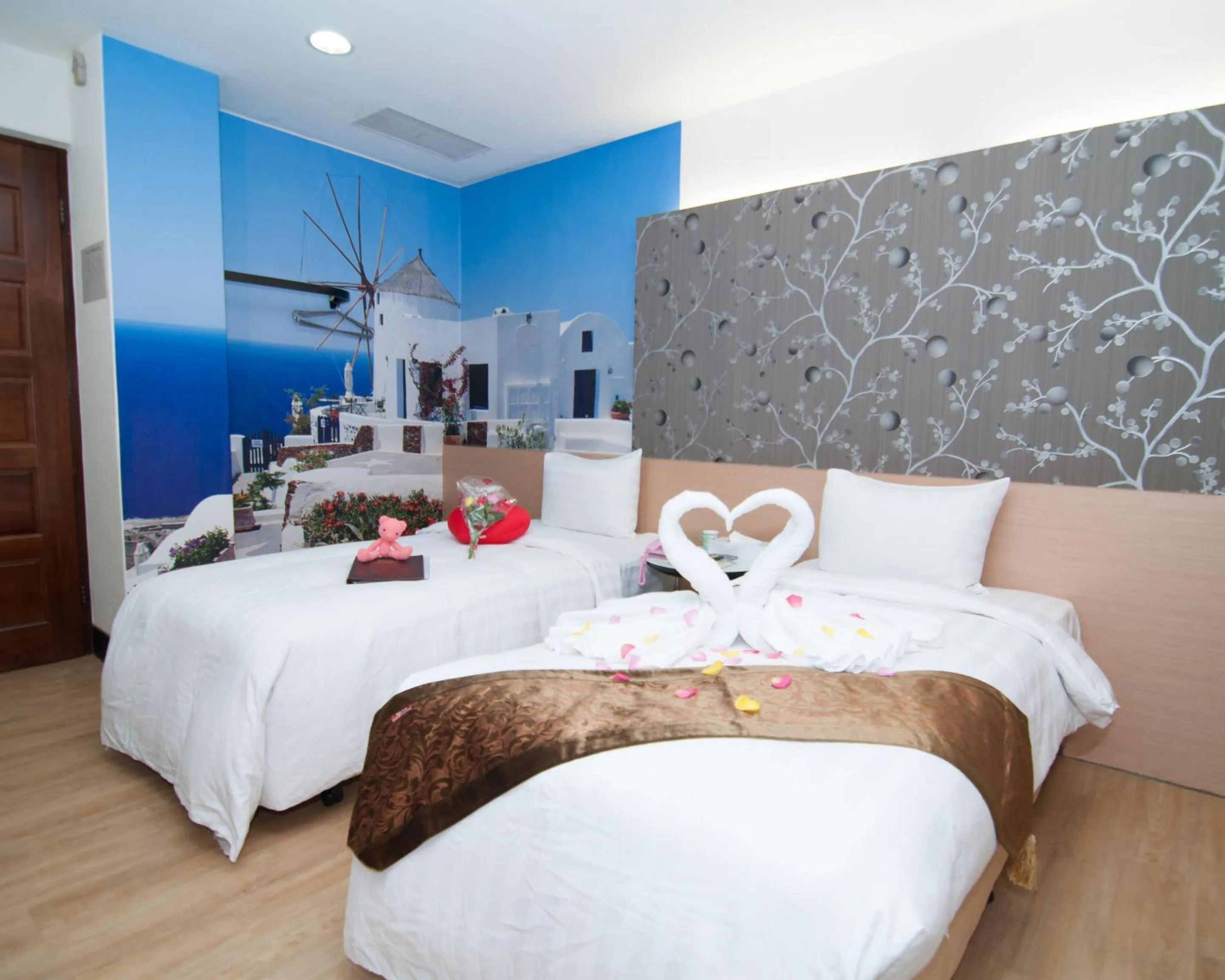 Bed in Hsinchu 101 Inn