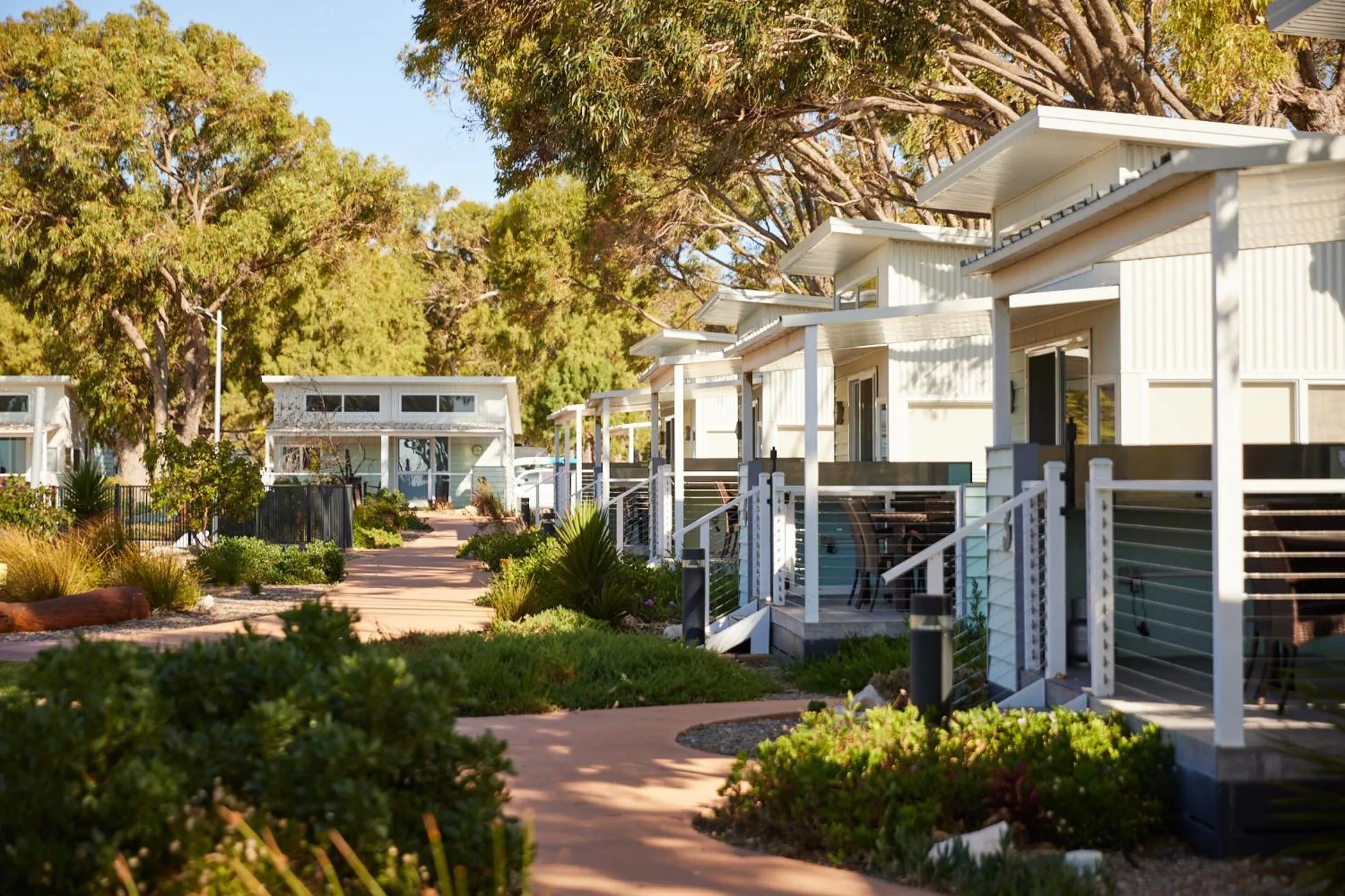 Property building in RAC Cervantes Holiday Park