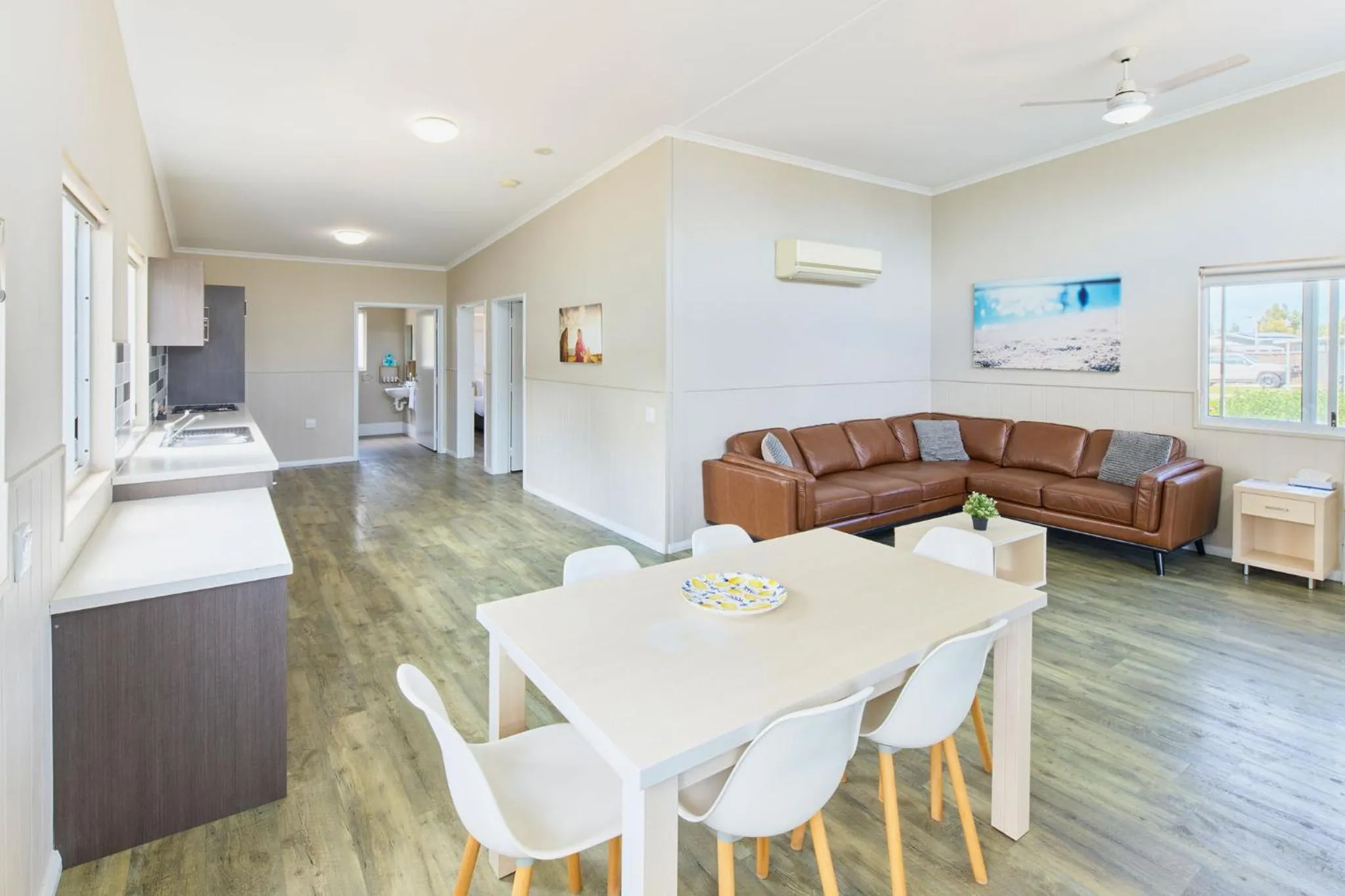 Living room in RAC Cervantes Holiday Park