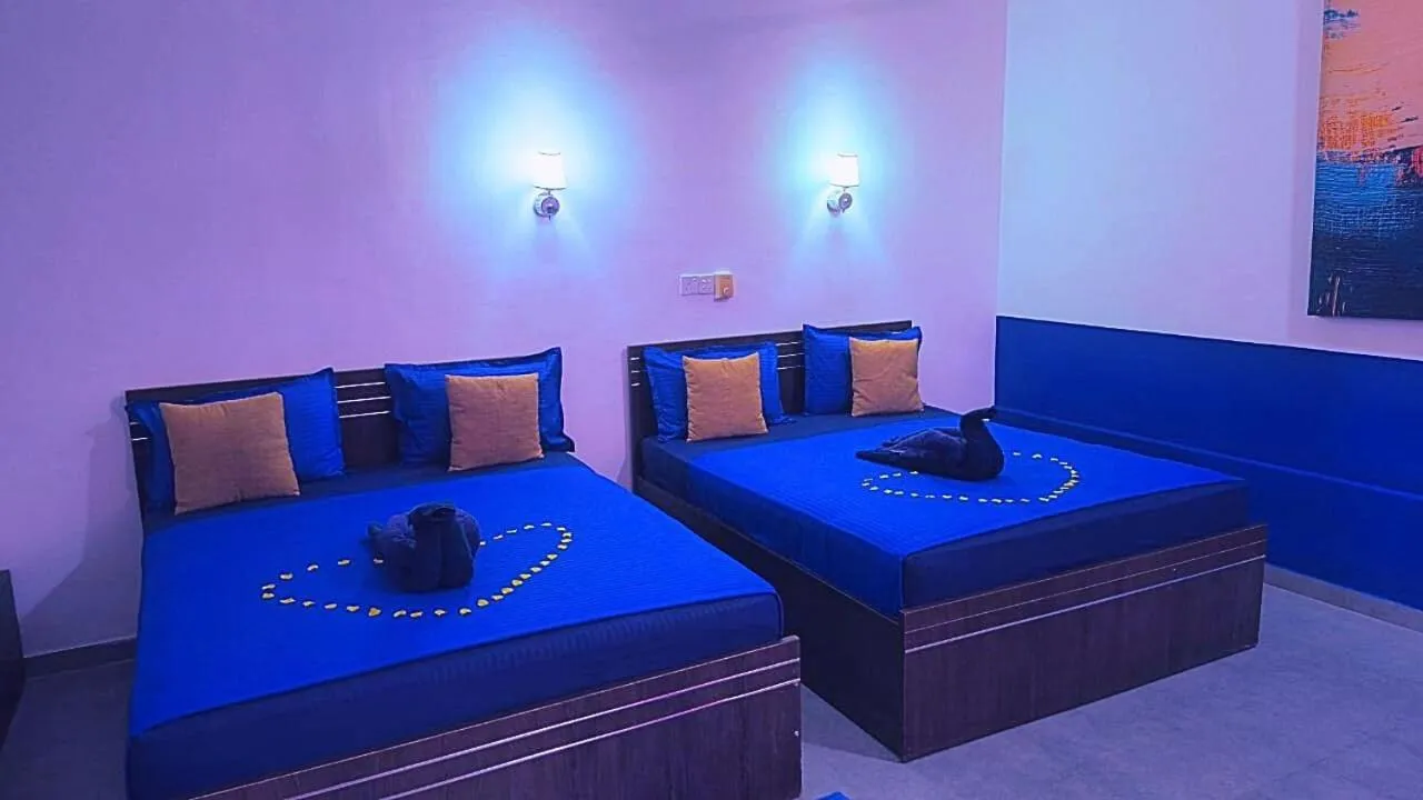 Bed in Sea Breeze Hotel