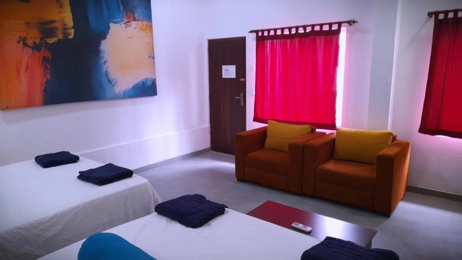 Bed in Sea Breeze Hotel