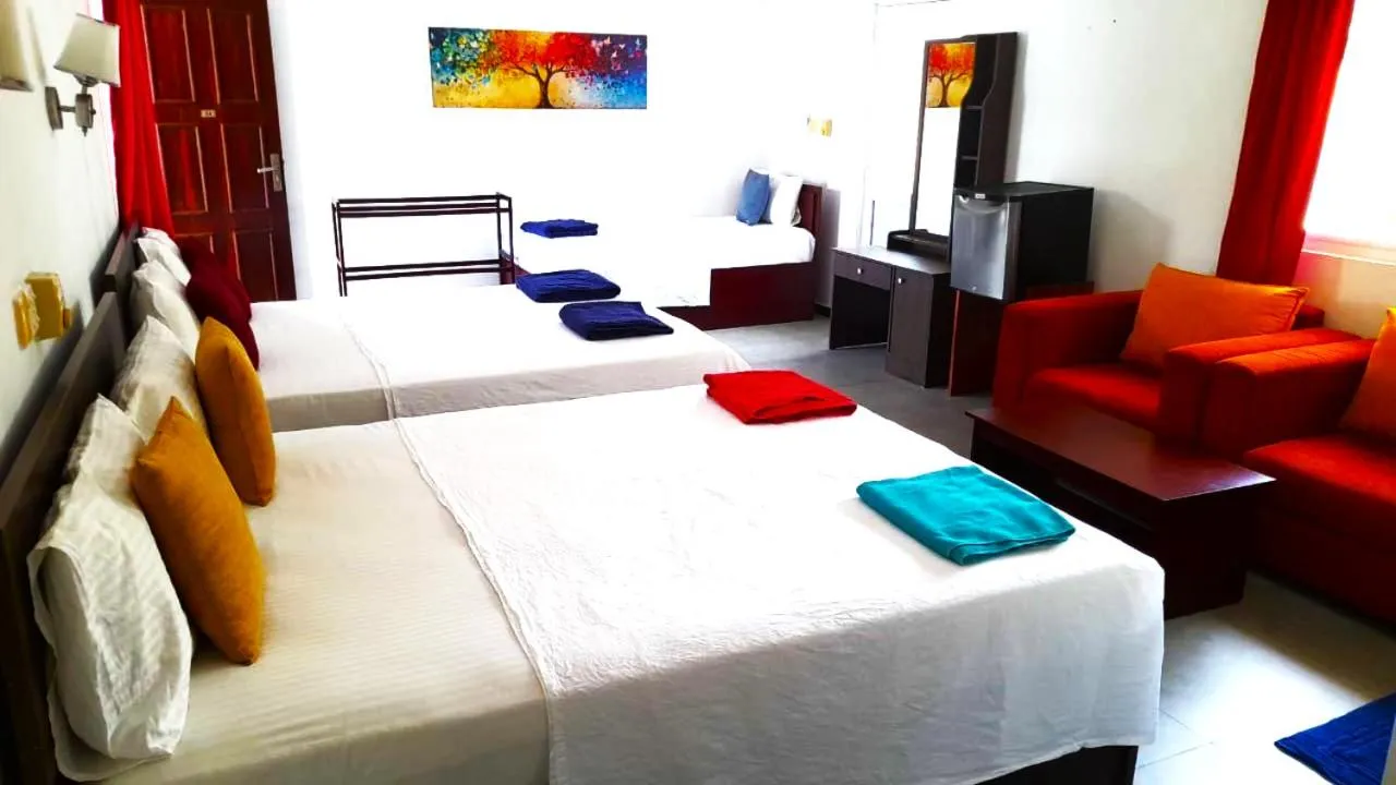 Bed in Sea Breeze Hotel