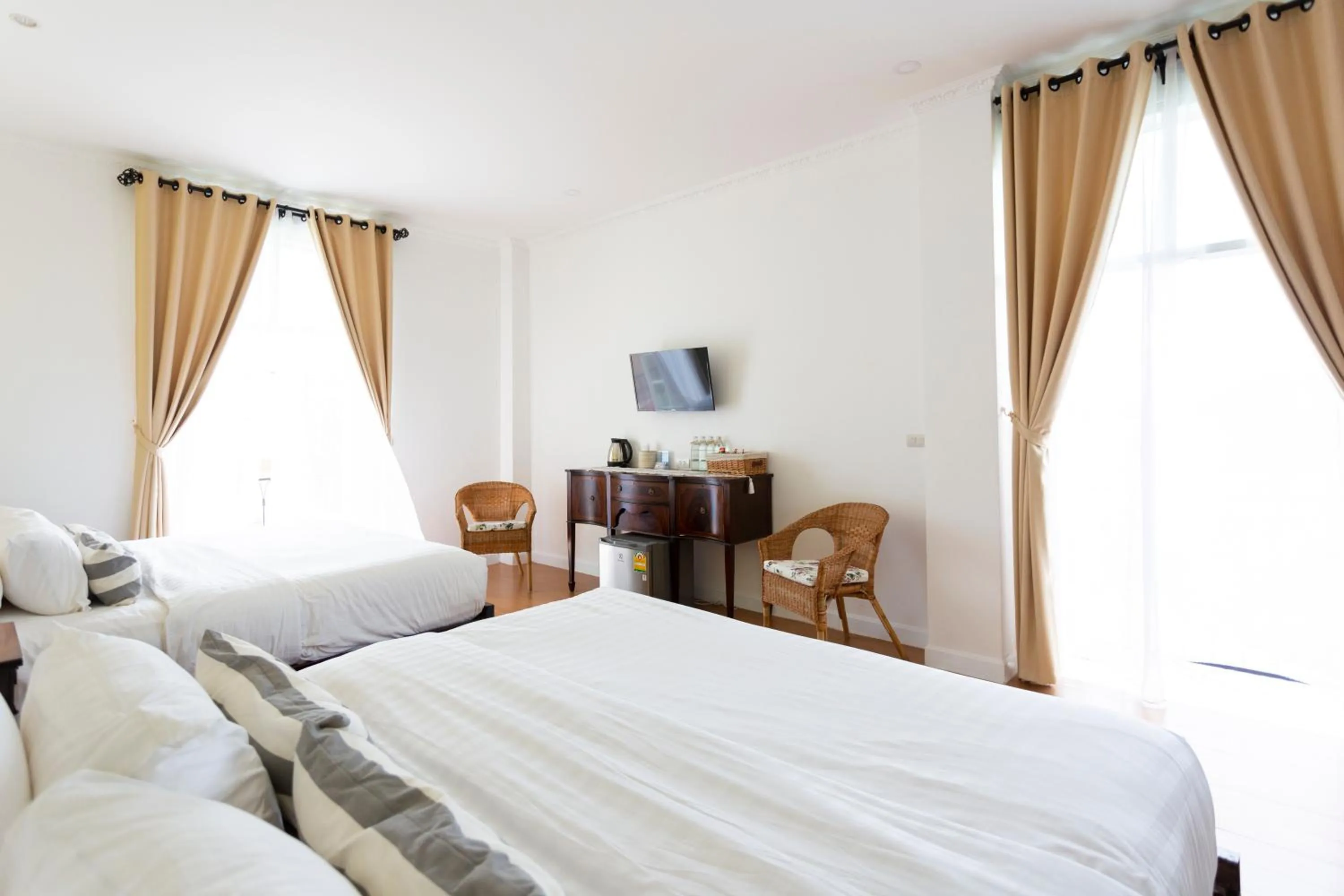 Bedroom, Bed in Nai Suan Bed and Breakfast