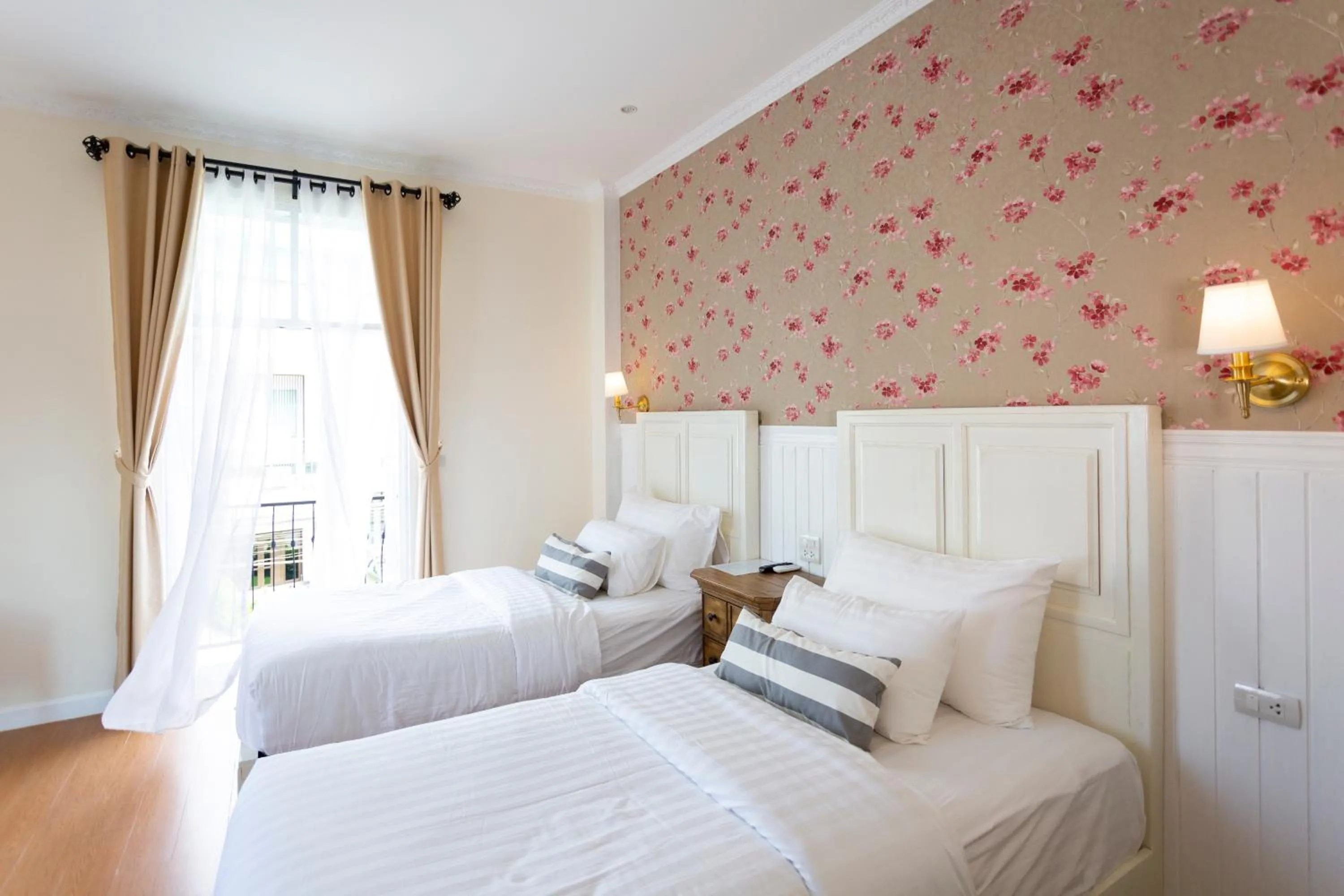 Bedroom, Bed in Nai Suan Bed and Breakfast