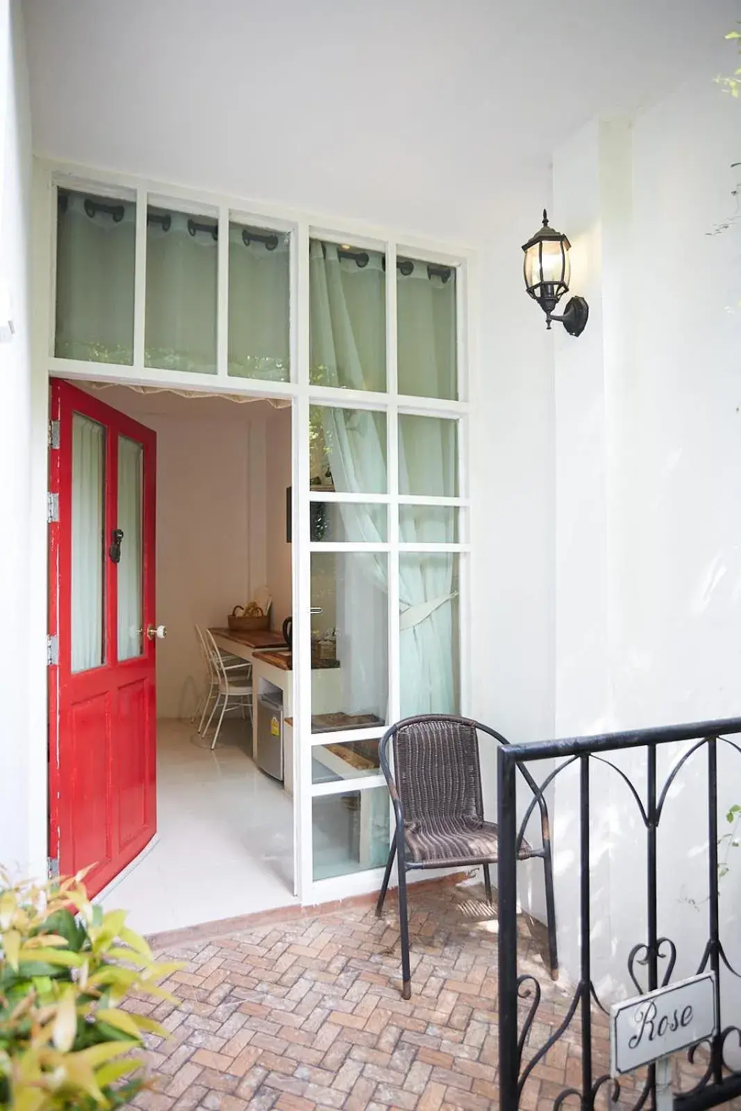 Balcony/Terrace in Nai Suan Bed and Breakfast Balcony/Terrace in Nai Suan Bed and Breakfast