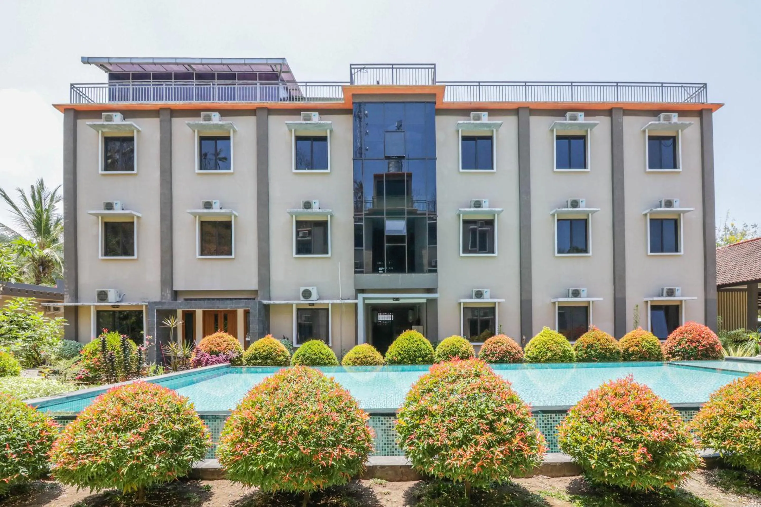 Facade/entrance in Grand Senggigi Hotel