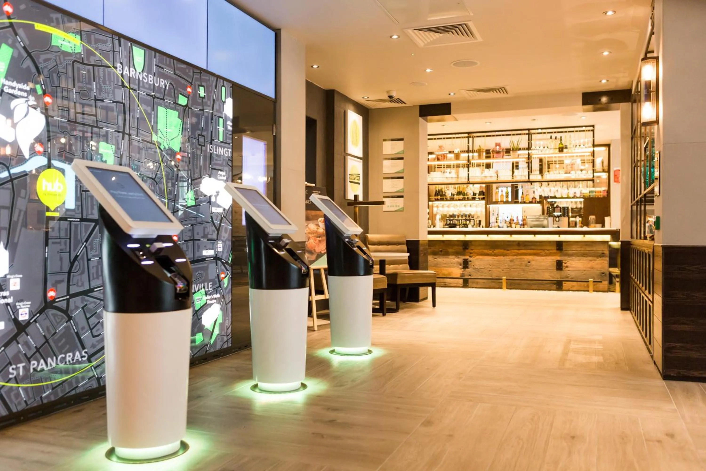 Lobby or reception in hub London - King's Cross