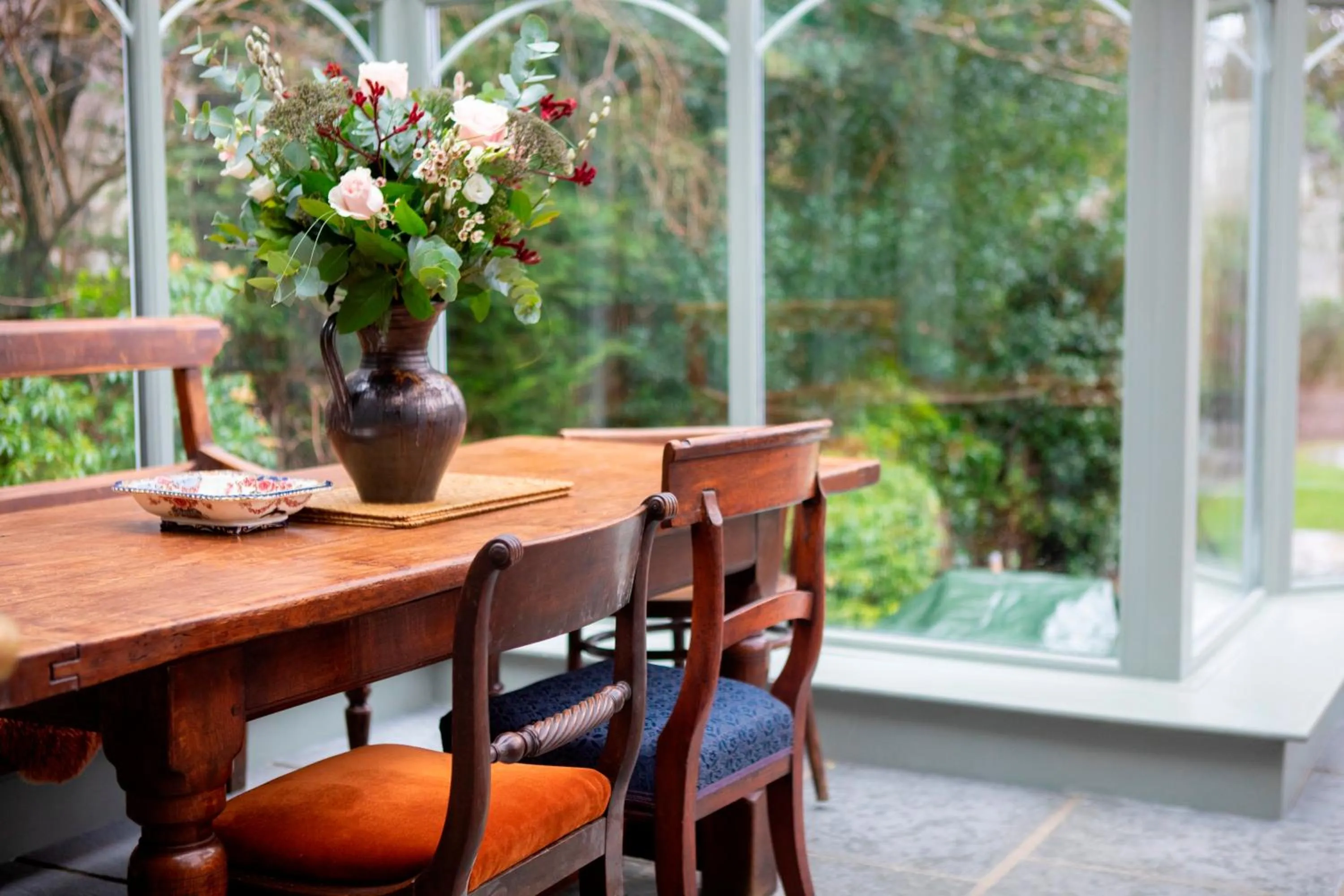 Patio in Victorian House