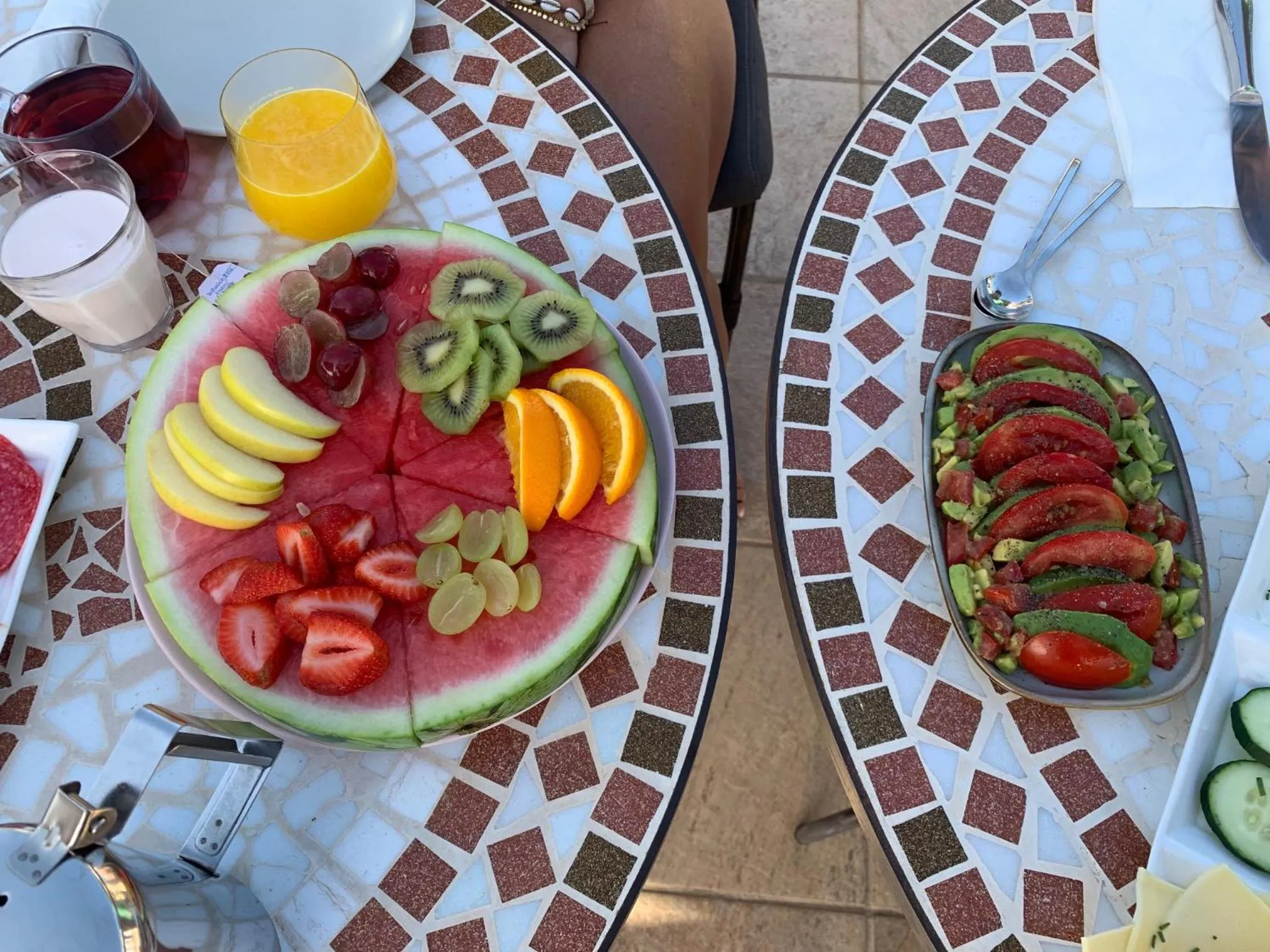 Breakfast in Bed And Breakfast Mirador Infinito