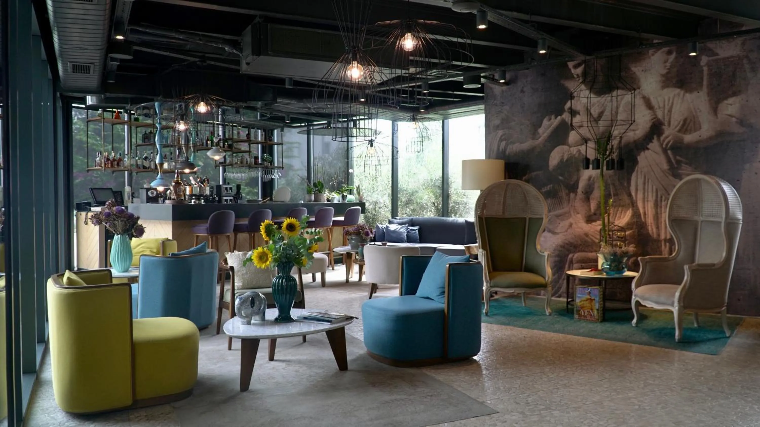 Lobby or reception, Lounge/Bar in Eskiceshme Bodrum Marina