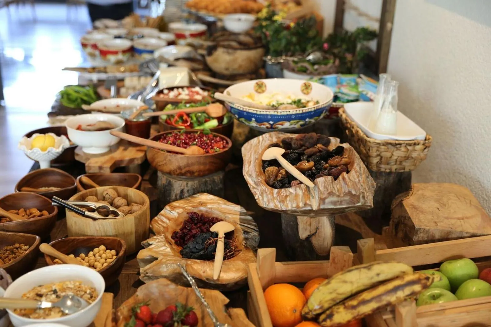 Buffet breakfast, Food in Eskiceshme Bodrum Marina