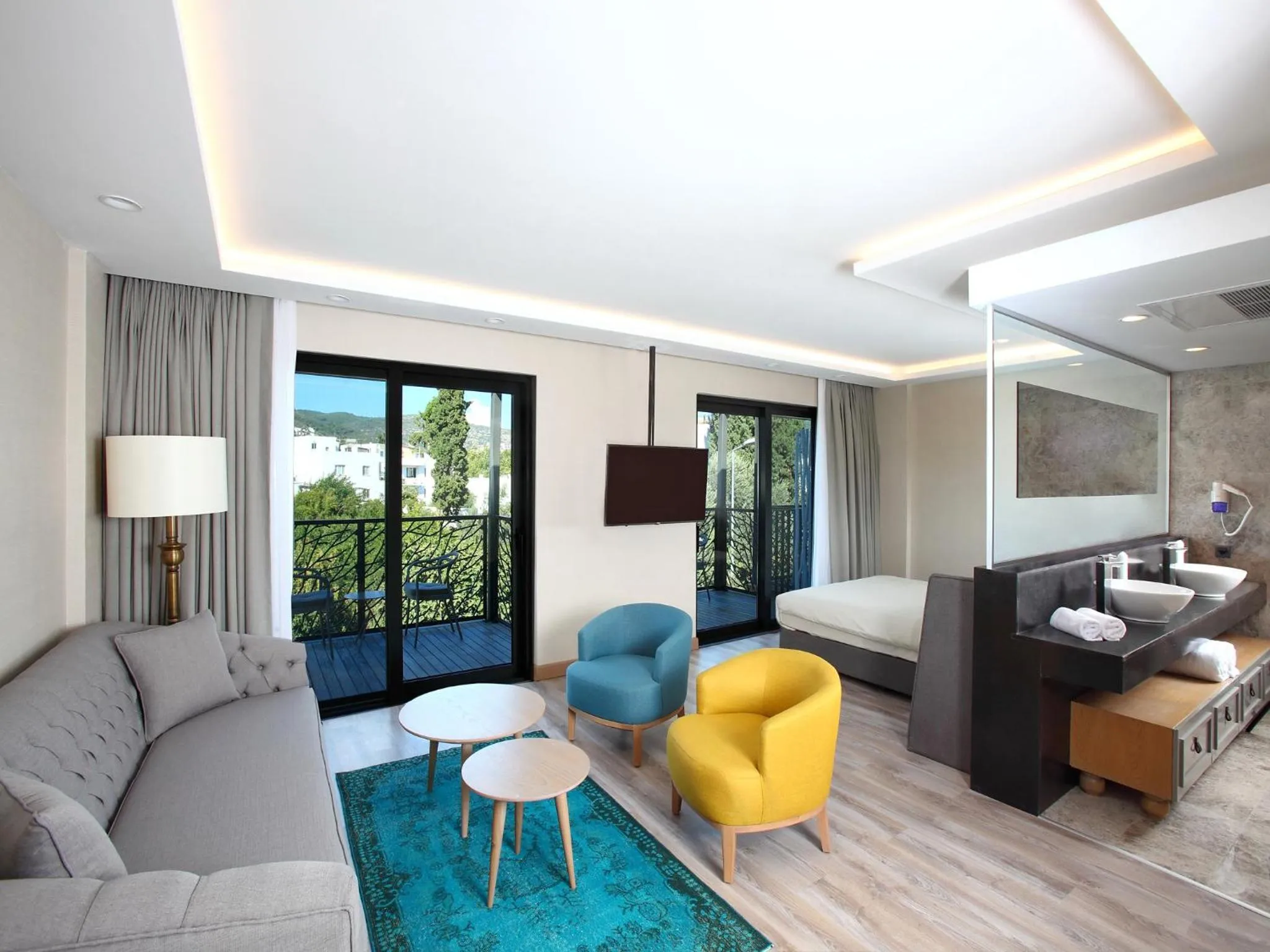 Bedroom, Seating Area in Eskiceshme Bodrum Marina