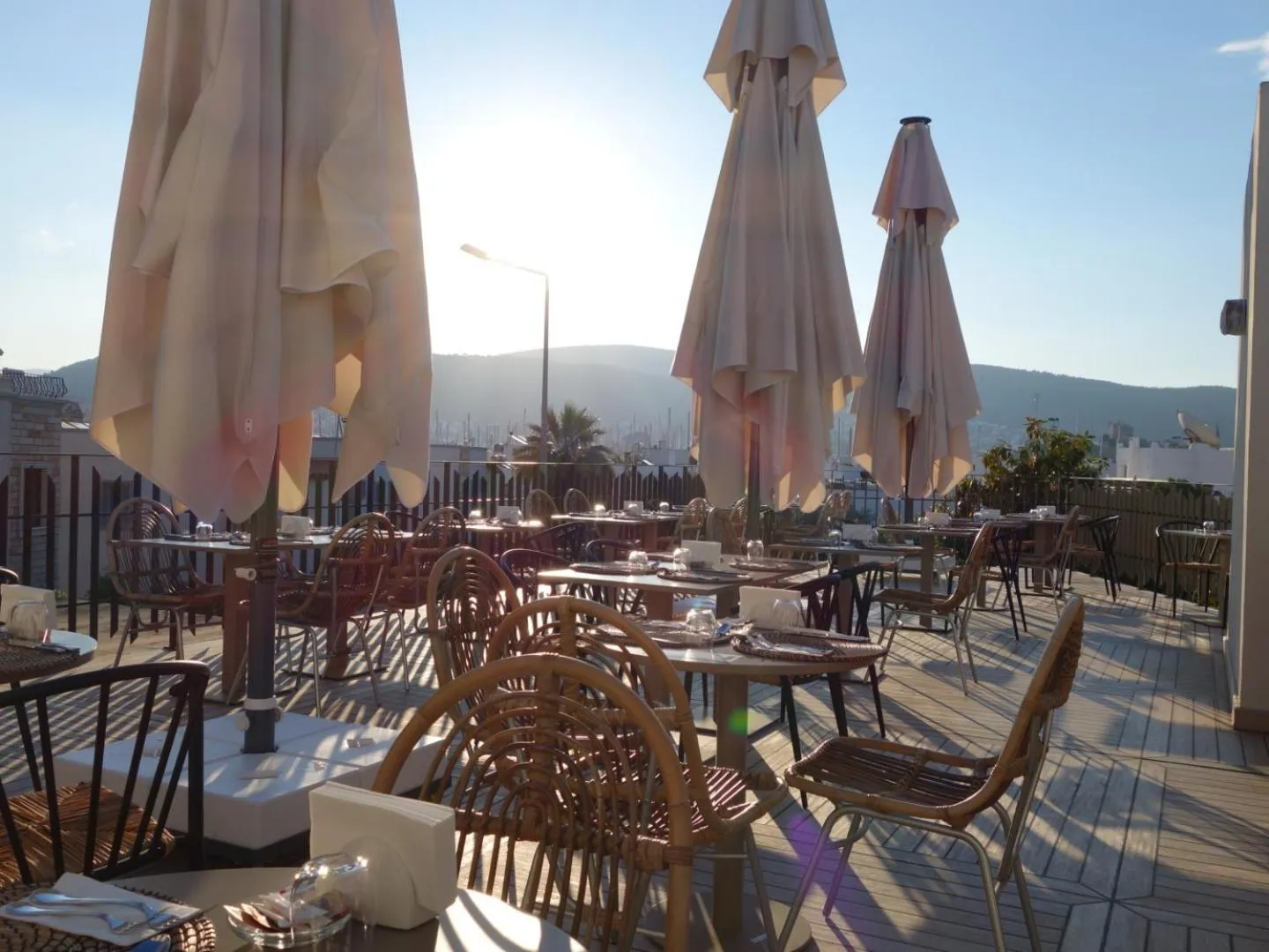 Balcony/Terrace, Restaurant/Places to Eat in Eskiceshme Bodrum Marina