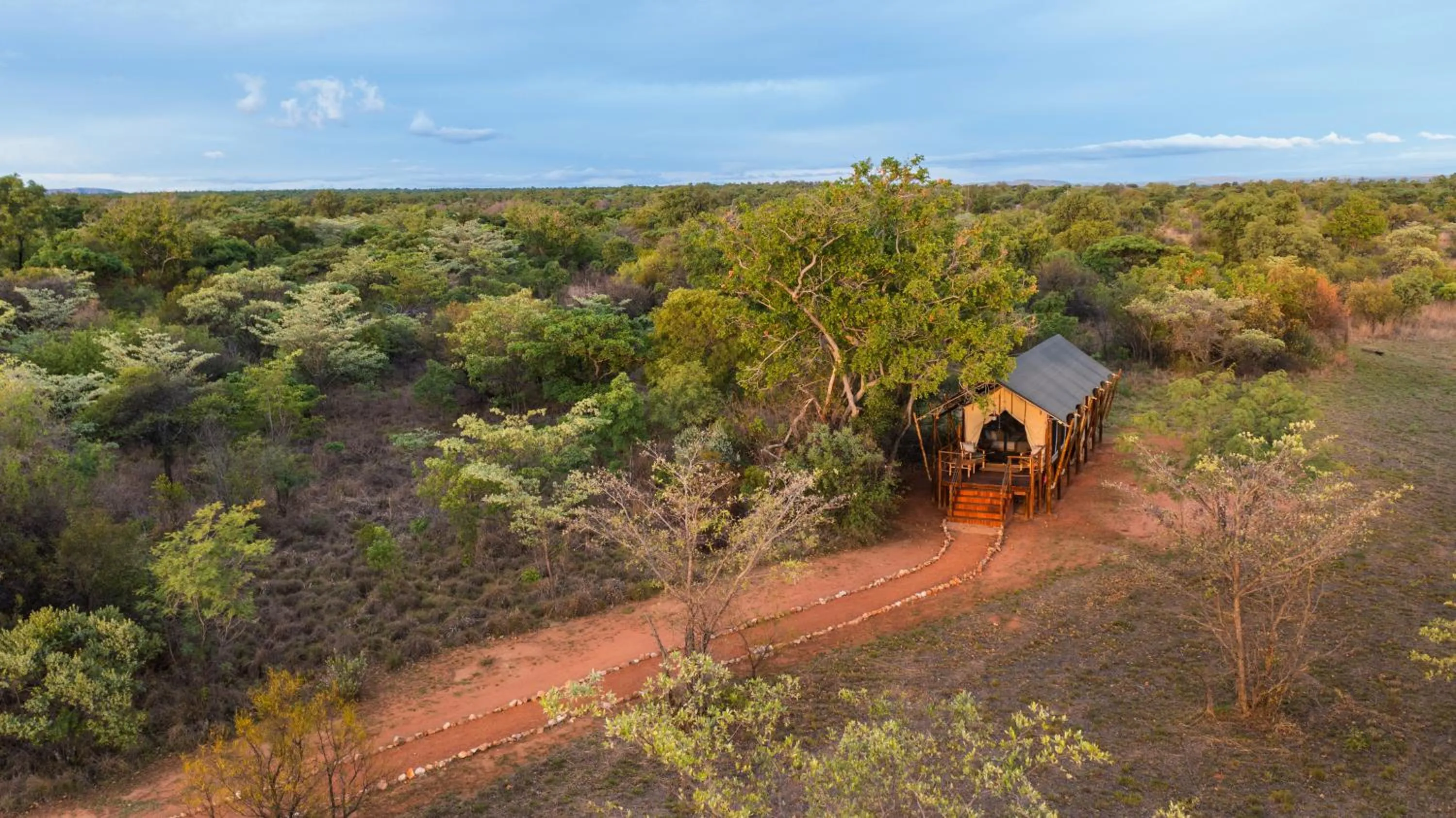 Natural landscape in Kwafubesi Tented Safari Camp