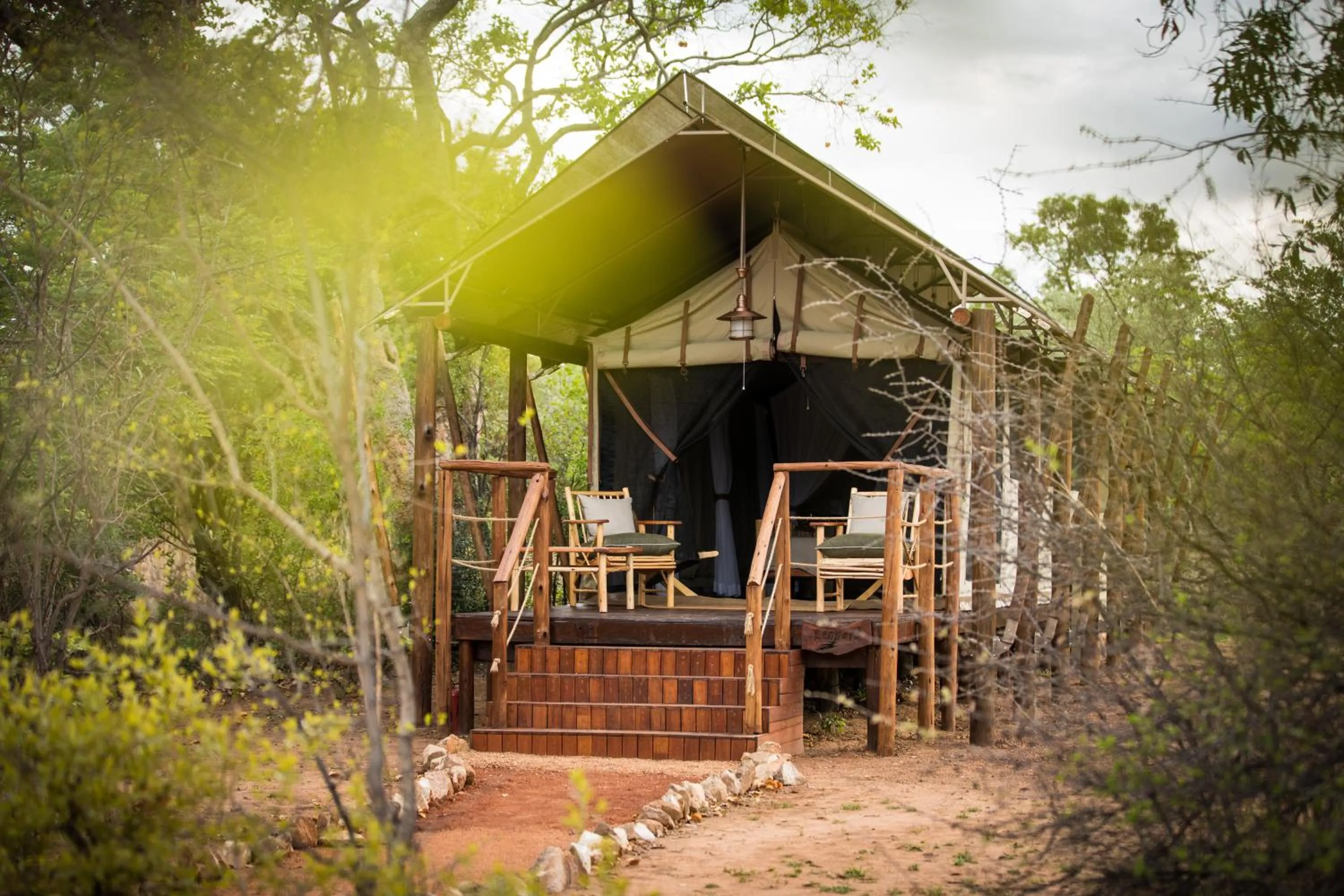 Natural landscape in Kwafubesi Tented Safari Camp