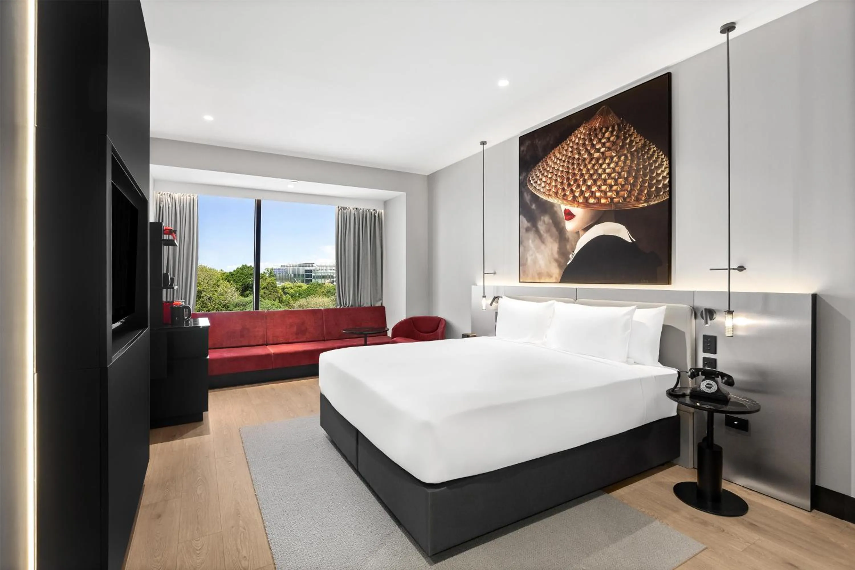 Premium Room with Park View in Radisson RED Auckland