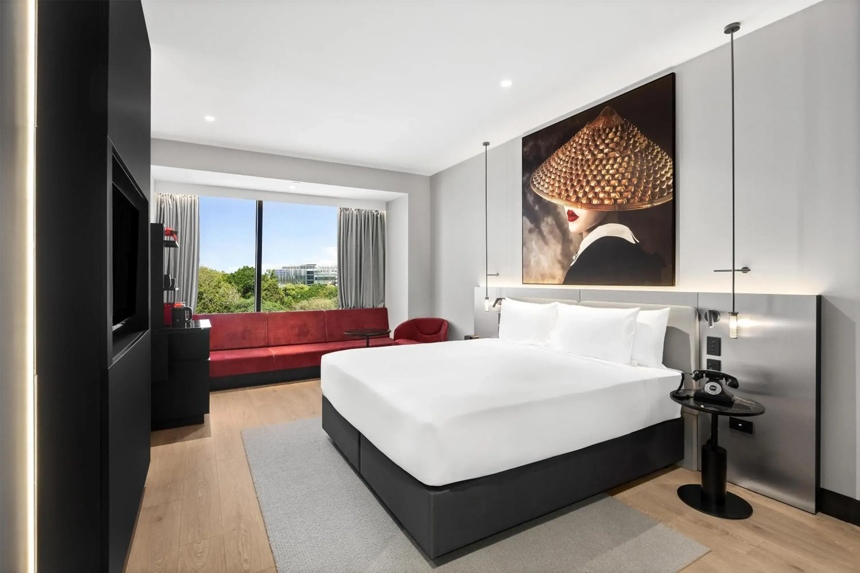 Premium Room with Park View in Radisson RED Auckland Premium Room with Park View in Radisson RED Auckland