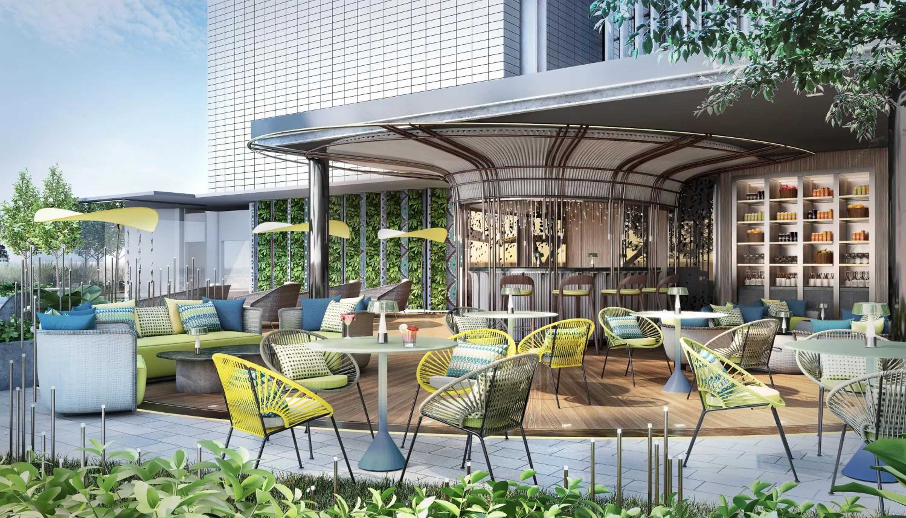 Swimming pool in Crowne Plaza Dhaka Airport by IHG