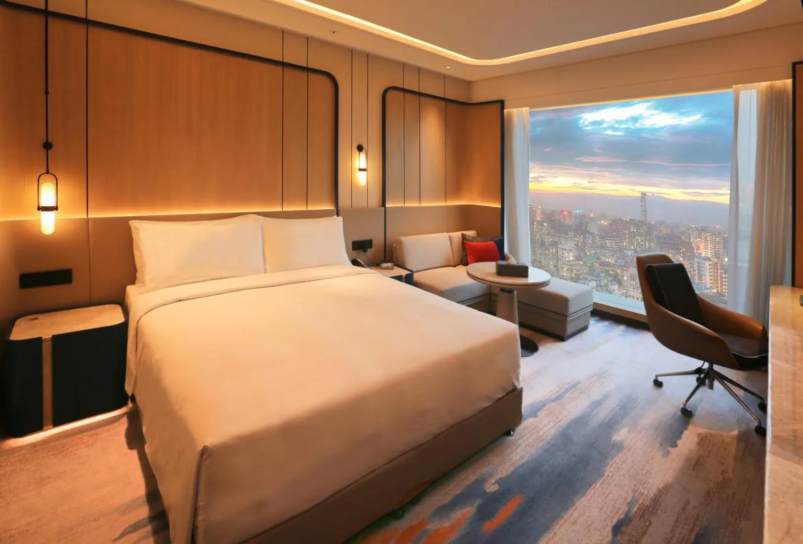 Bedroom, Bed in Crowne Plaza Dhaka Airport by IHG