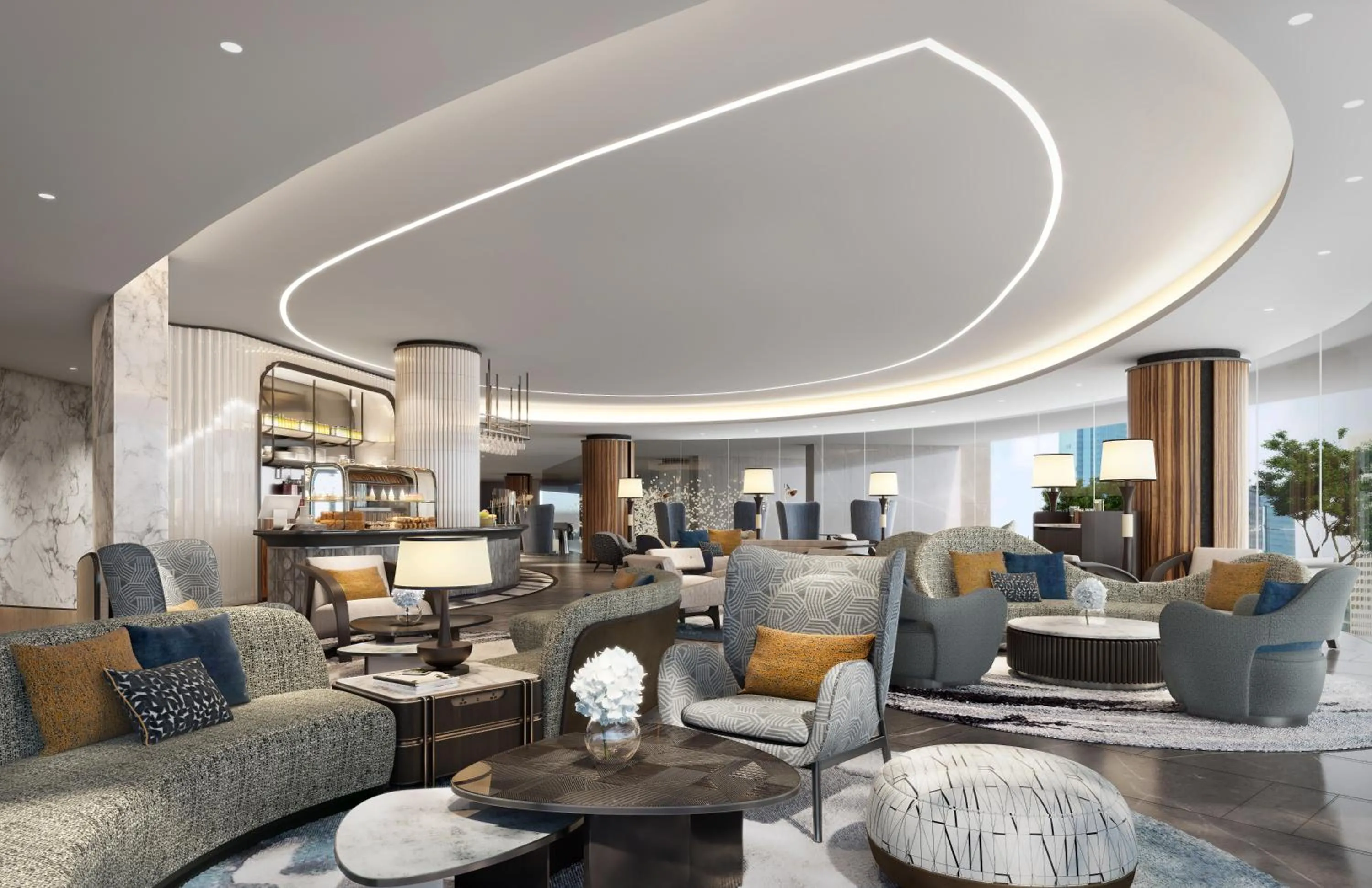 Lobby or reception in Crowne Plaza Dhaka Airport by IHG