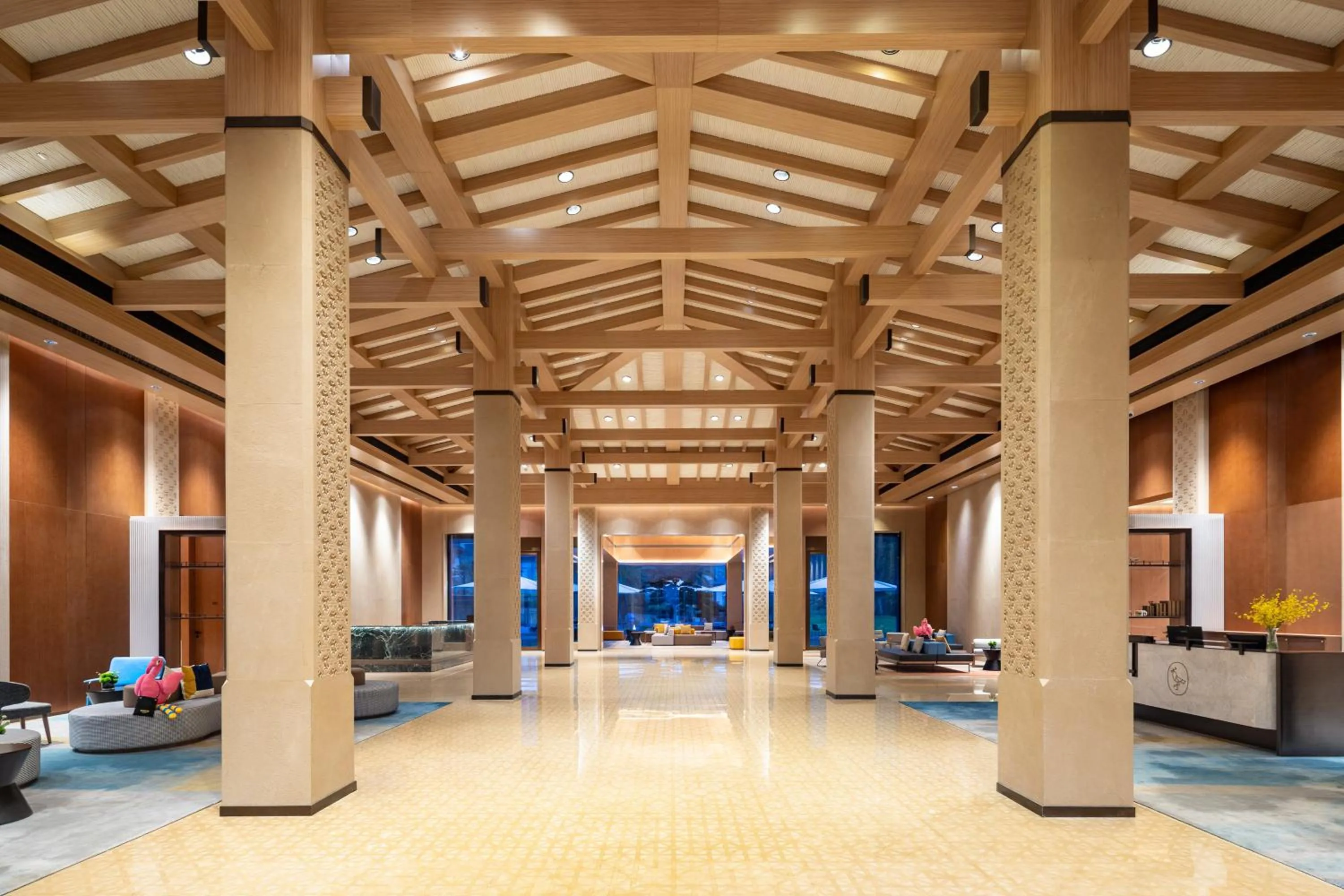 Property building in voco Ningbo Dongqian Lake by IHG